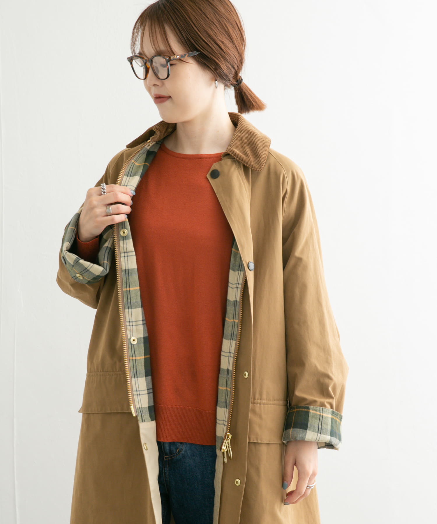 別注』Barbour×DOORS 20th SPEYLONG[232LCAS032-DW37]｜URBAN RESEARCH