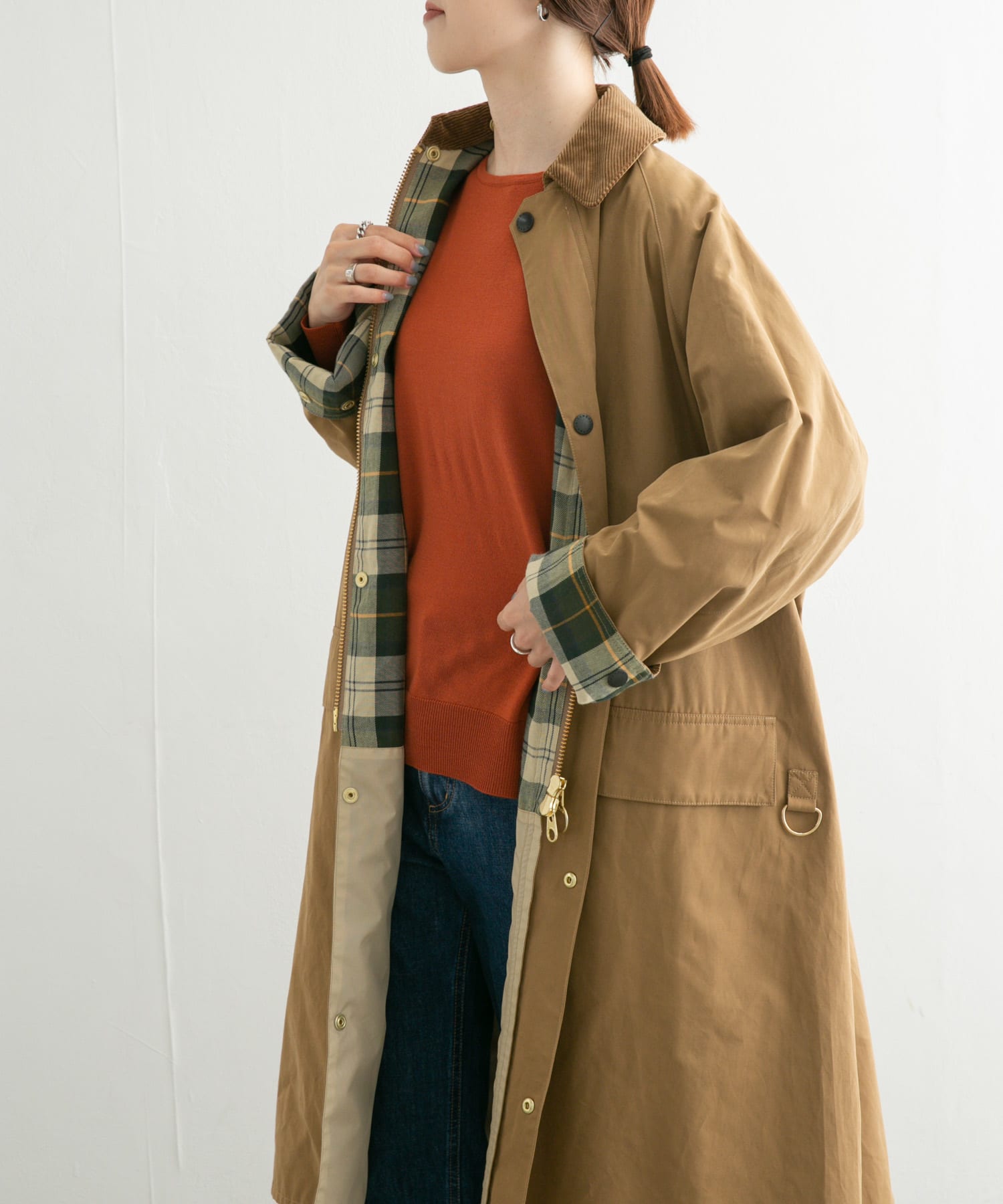 別注』Barbour×DOORS 20th SPEYLONG[232LCAS032-DW37]｜URBAN RESEARCH
