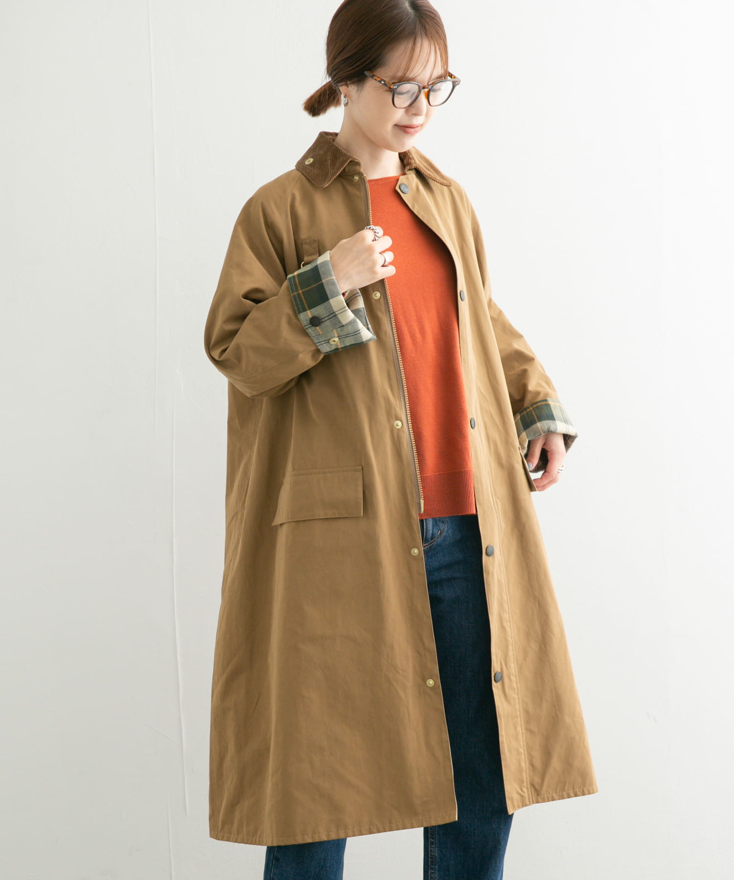 別注』Barbour×DOORS 20th SPEYLONG[232LCAS032-DW37]｜URBAN RESEARCH 