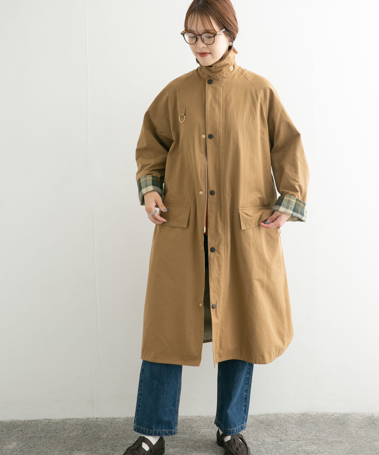 別注』Barbour×DOORS 20th SPEYLONG[232LCAS032-DW37]｜URBAN RESEARCH 