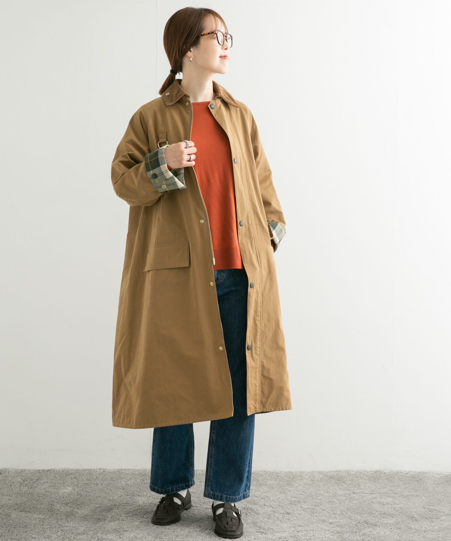 別注』Barbour×DOORS 20th SPEYLONG[232LCAS032-DW37]｜URBAN RESEARCH