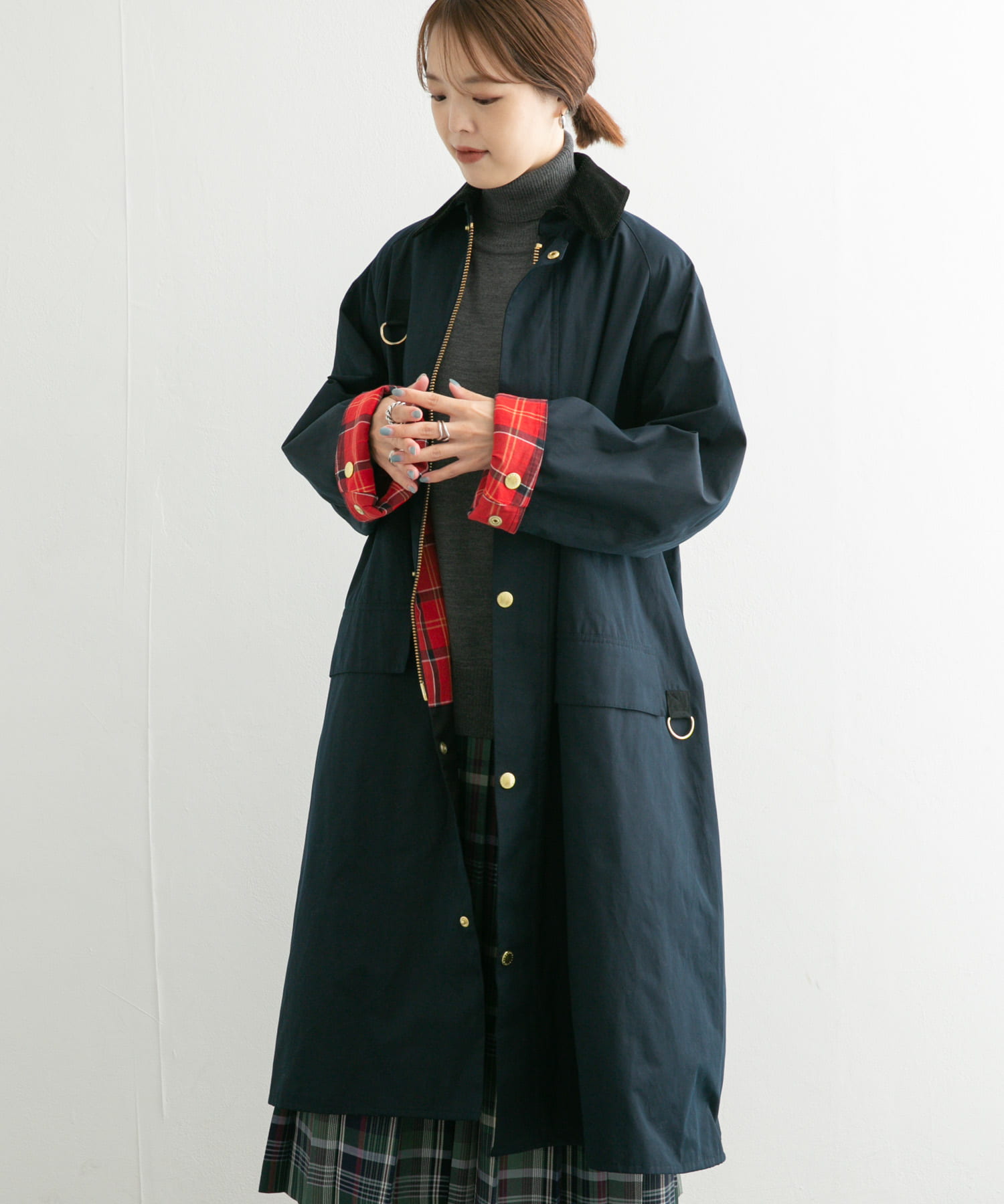 別注』Barbour×DOORS 20th SPEYLONG[232LCAS032-DW37]｜URBAN RESEARCH