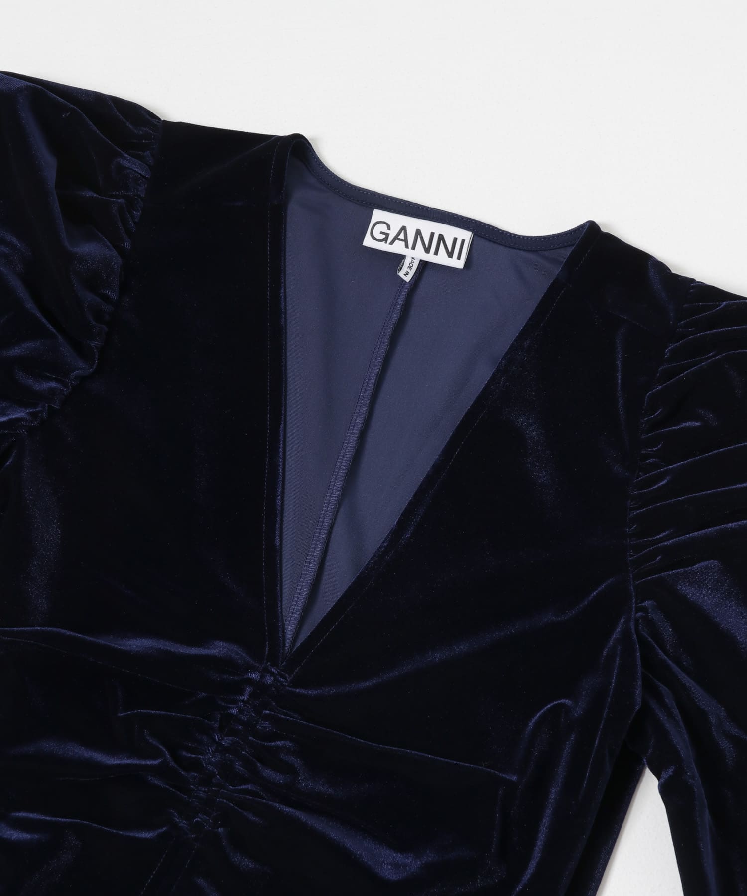 GANNI VelvetJersey Blouse[T3698-UL37]｜URBAN RESEARCH公式