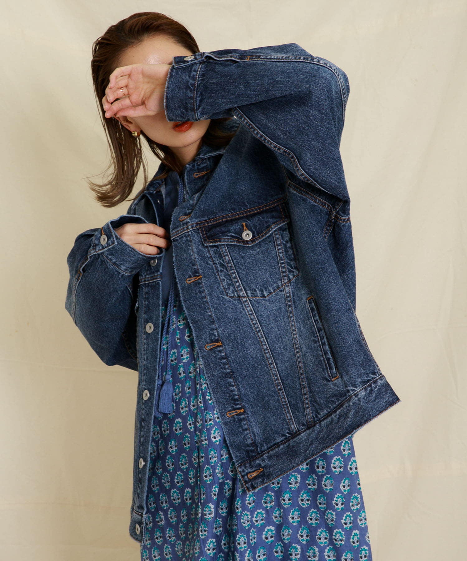 ITEMS URBANRESEARCH デニムジャケット gジャン デニムオーバー