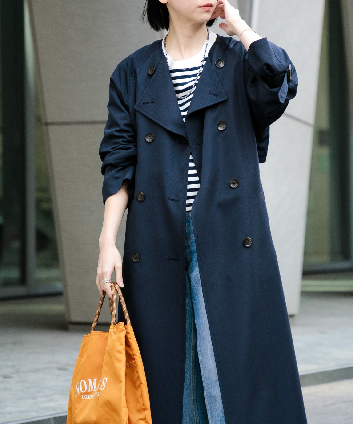 00s tornado mart archiveロング　トレンチコート y2k 00s tornado mart archiveロング トレンチコート y2k（ノー