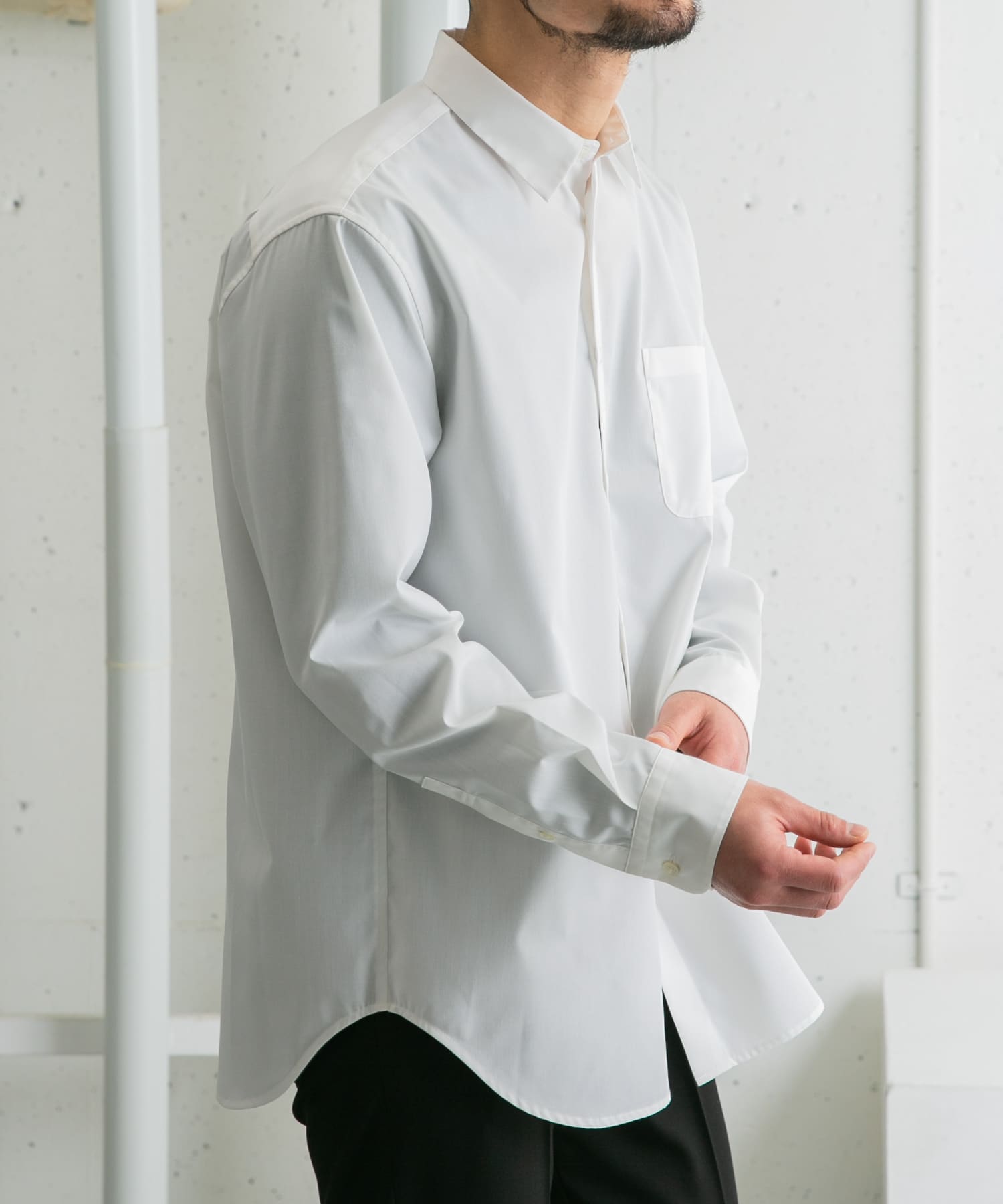 リネン オーバーサイズシャツ - ホワイト | ZARA Japan / 日本