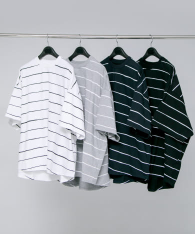 SFC　WIDE SIDE STRIPE TEE