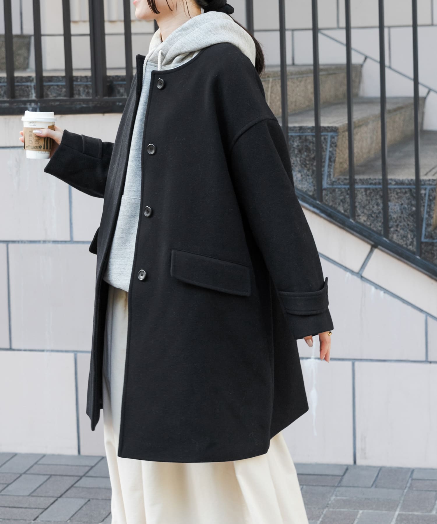 URBAN RESEARCH DOORS｜FORK&SPOON バルカラーミドルコート | Rakuten  Fashion(楽天ファッション／旧楽天ブランドアベニュー)NC8110