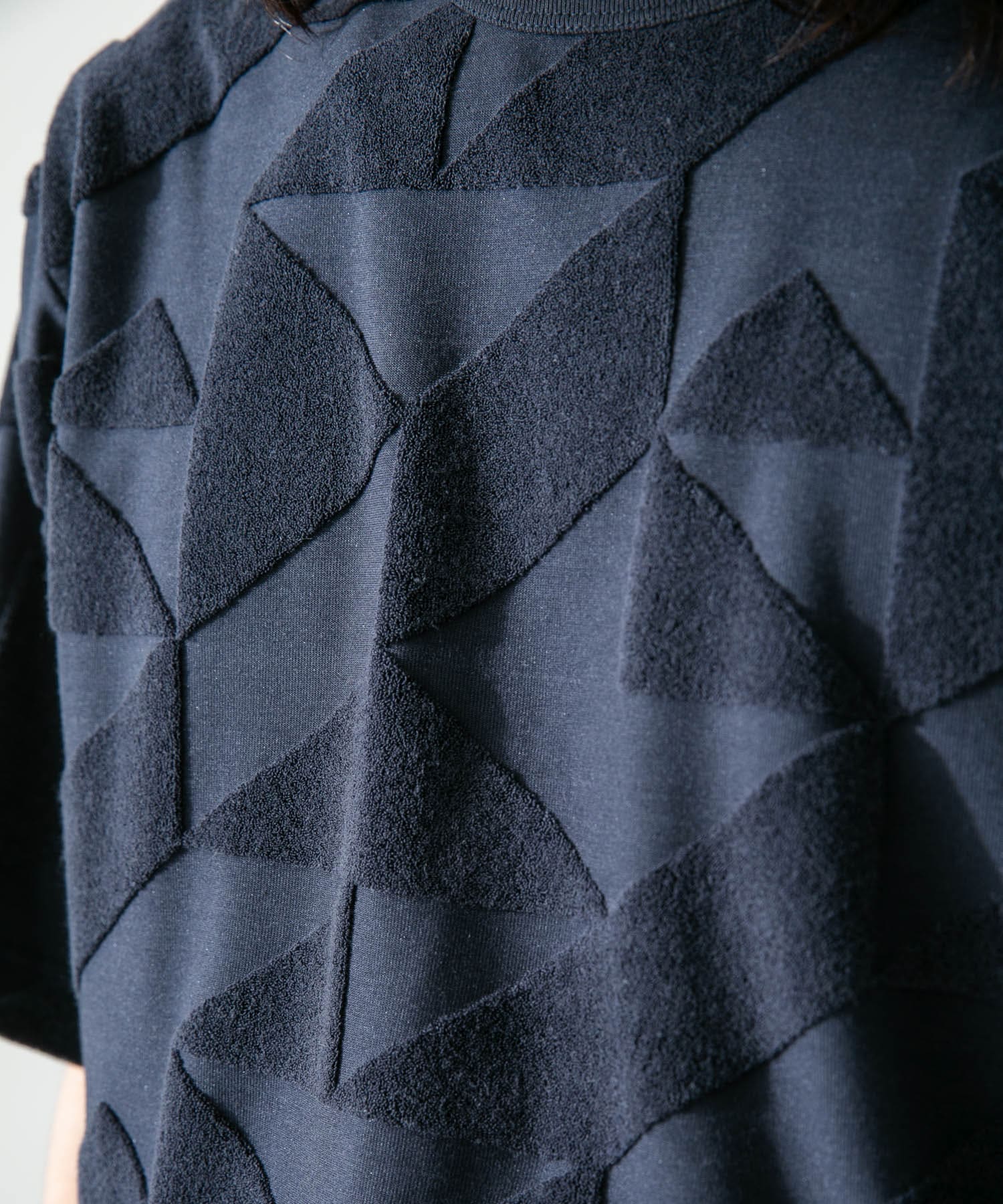 パイルスウィッチングショートスリーブTシャツ[LA45-11S012 パイルスウィッチングショートスリーブTシャツ[LA45-11S012