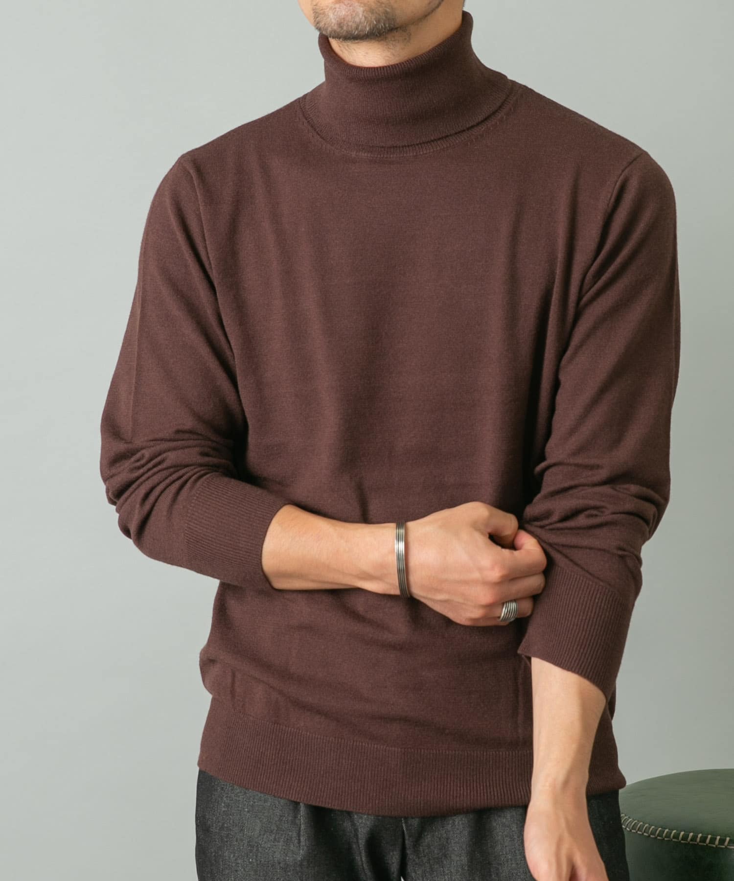 ウォッシャブルストレッチタートルネックニット[RA47-12M002 ウォッシャブルストレッチタートルネックニット[RA47-12M002