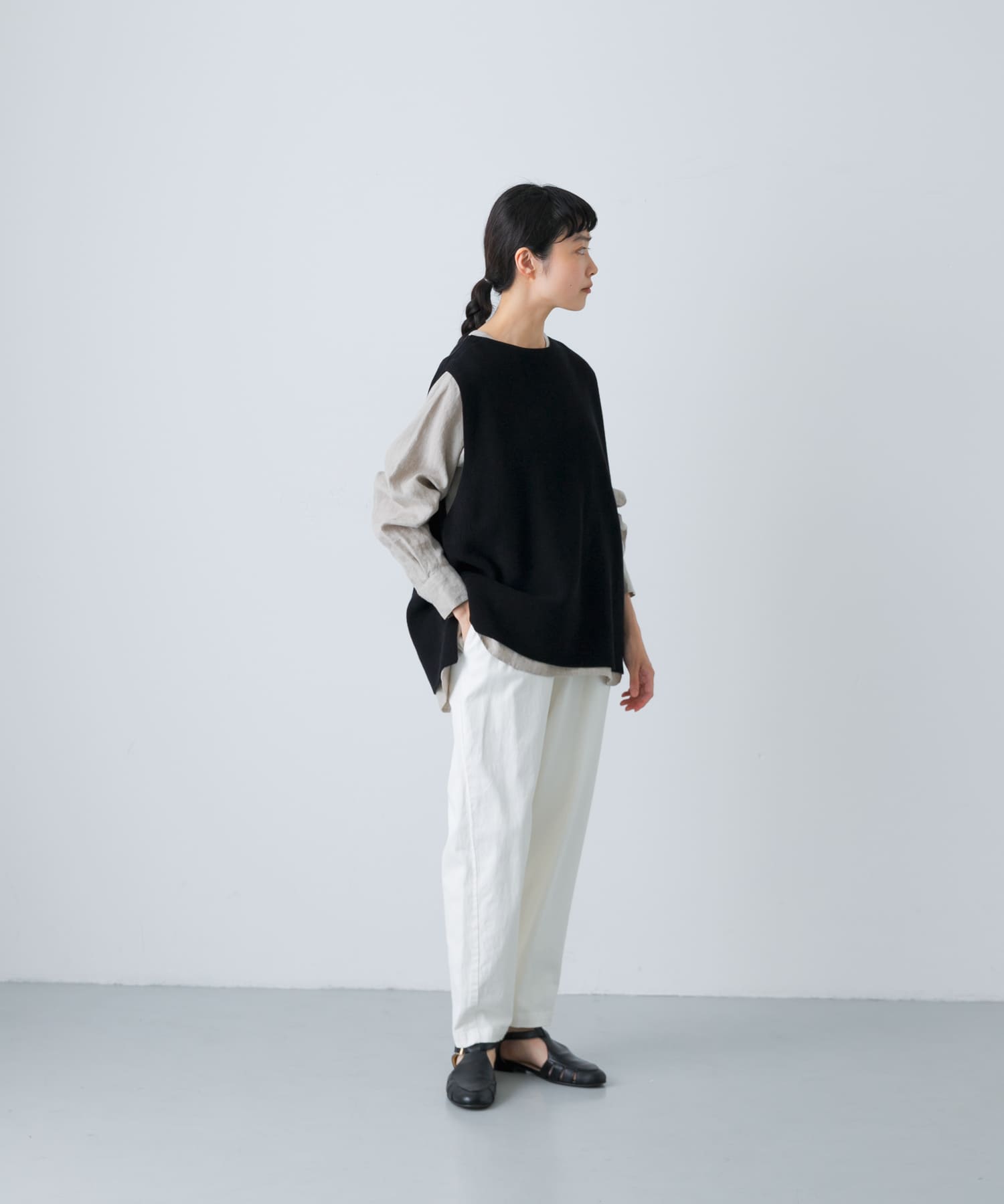 かぐれ　ニットベスト かぐれ（カグレ）の「ペルーニットベスト（ベスト）」 - WEAR
