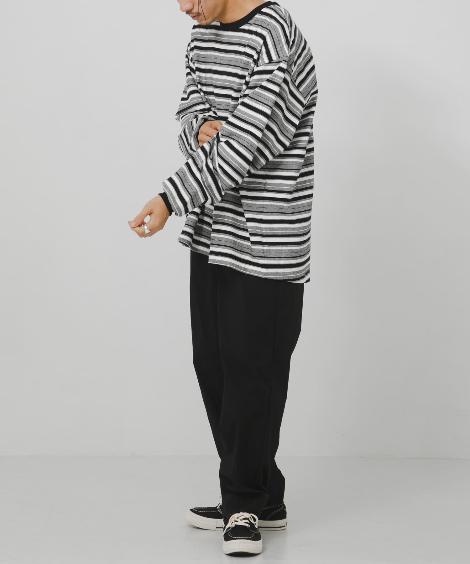 POLYPLOID OVERSIZE LONGSLEEVE B[BSM46-B-7-01-13]｜URBAN