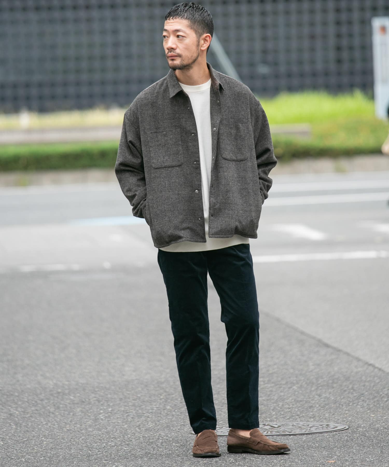 WEB限定』ウールライクCPOシャツブルゾン[RA47-17M006]｜URBAN
