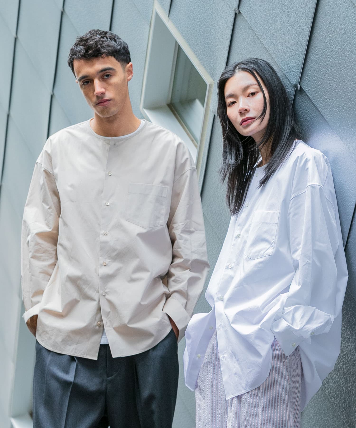 Steven Alan＞ THOMAS MASON バンドカラーシャツ - メルカリ