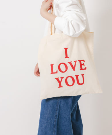I LOVE YOU TOTEBAG