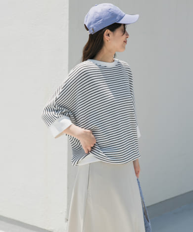 タックフライスワイドTシャツ