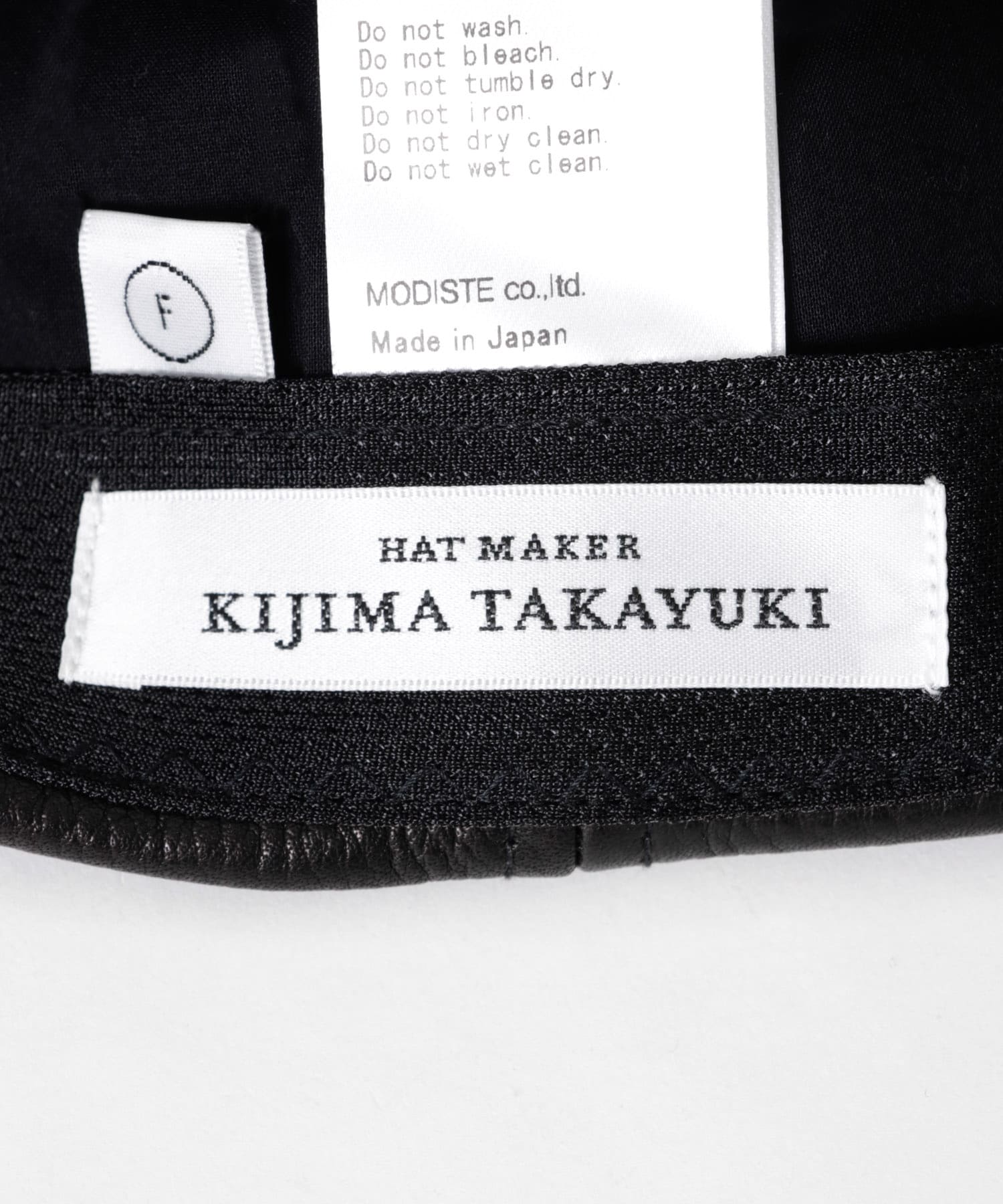 KIJIMA TAKAYUKI COWHIDE 6PANEL CAP[UMA4-251002]｜URBAN