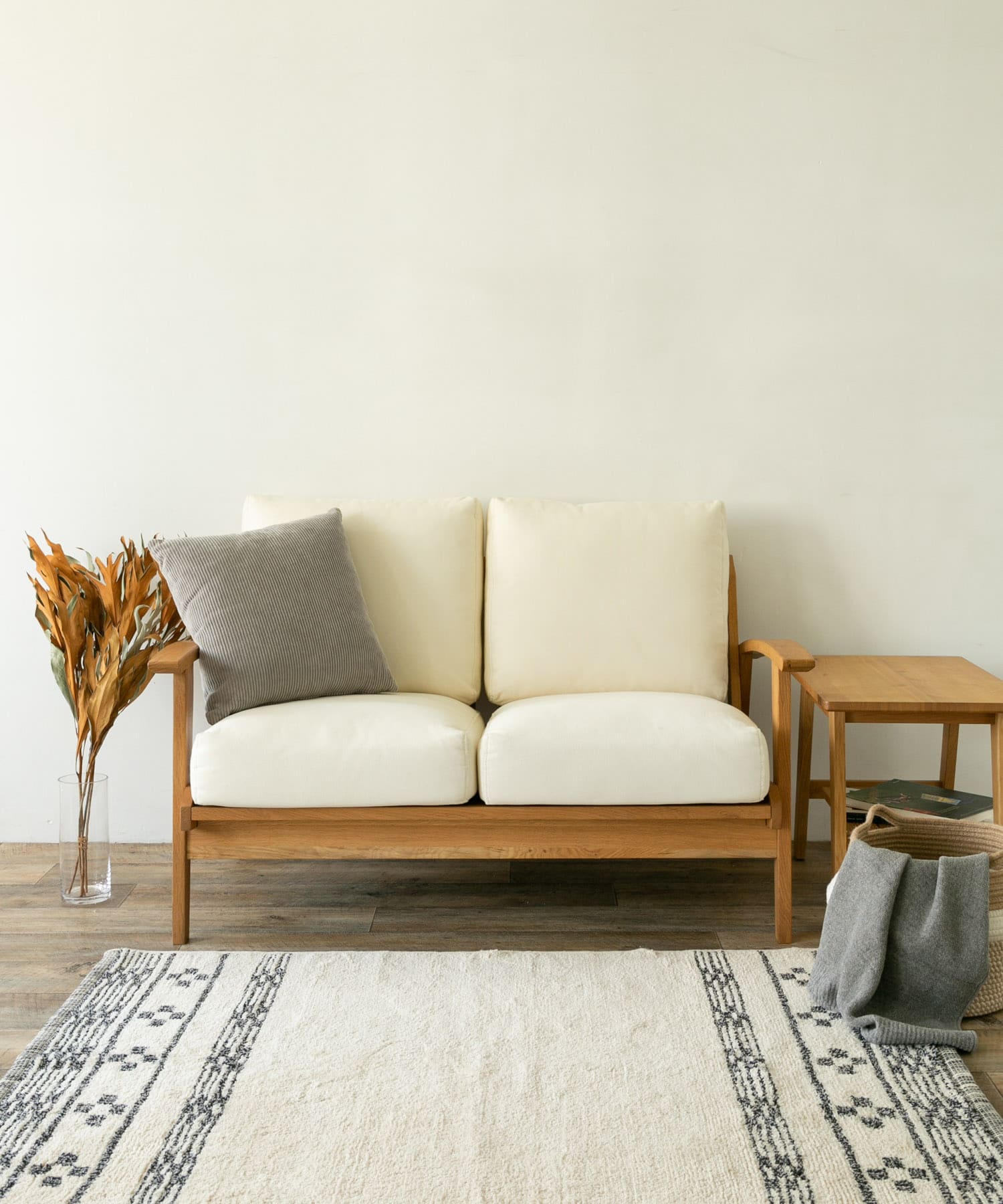 BOTHY Canvas Sofa 2P オーク無垢材[URF CVSF2P｜URBAN RESEARCH公式