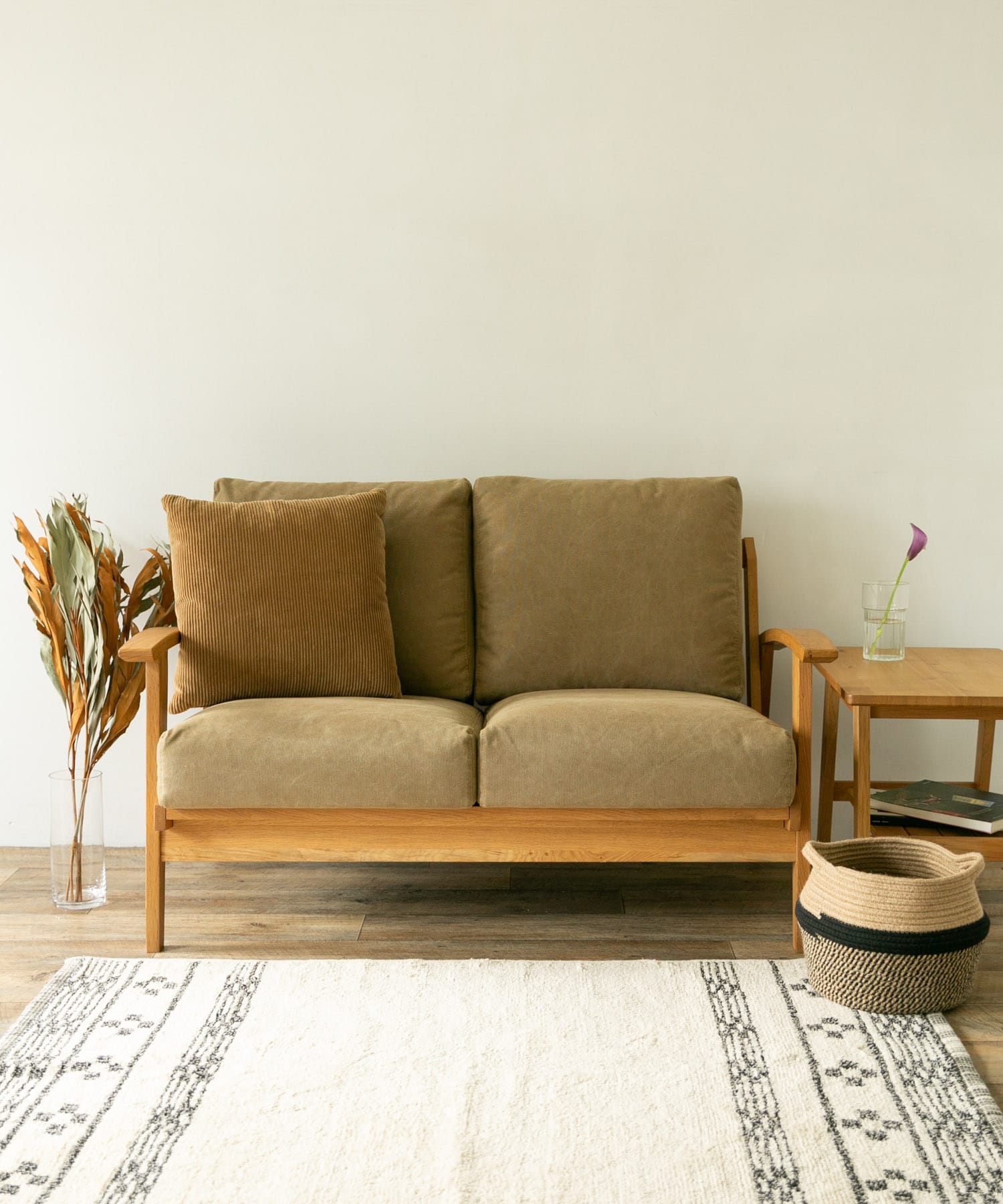 BOTHY Canvas Sofa 2P オーク無垢材[URF-CVSF2P]｜URBAN RESEARCH公式