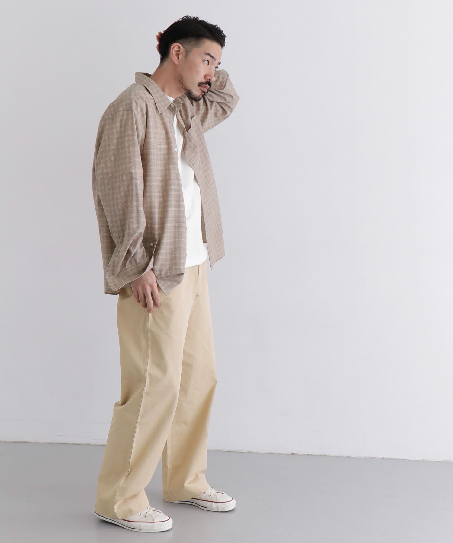 【タグ付美品】AURALEE WASHED FINX LIGHT CHINO