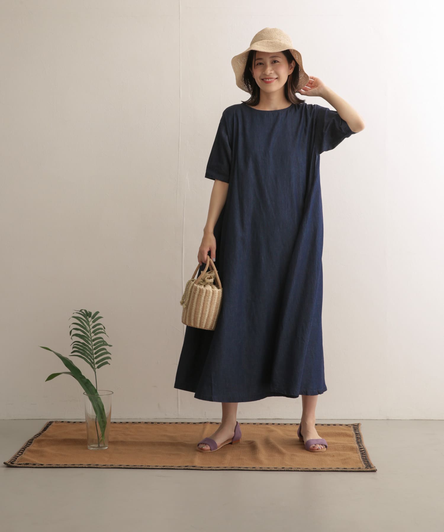 ライトデニムaラインワンピース Dr15 26m502 Urban Research公式ファッション通販