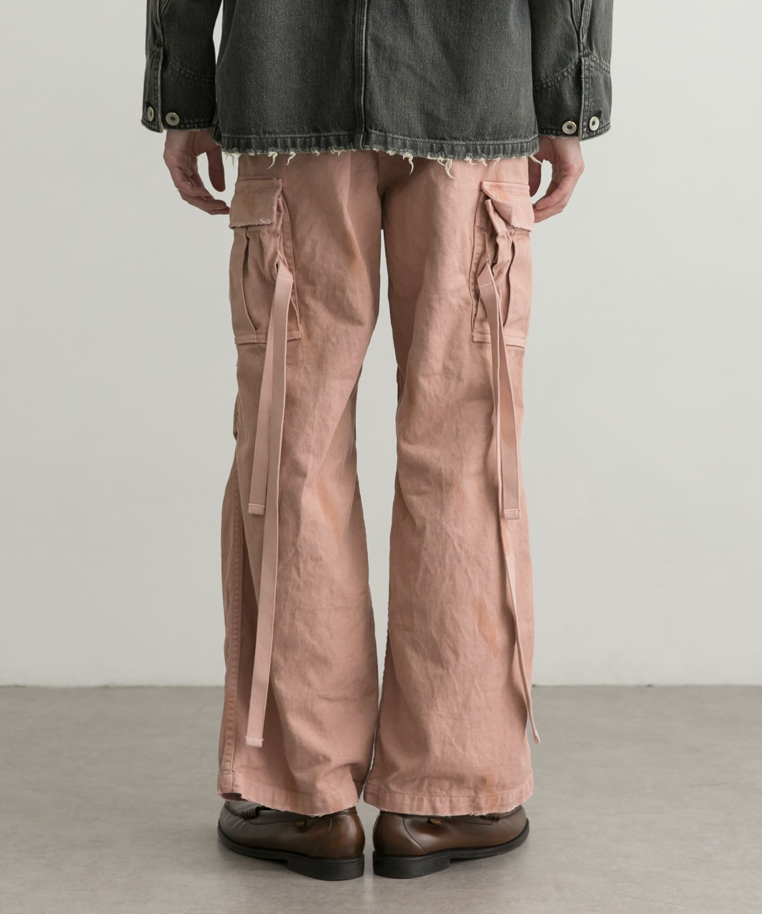 dairiku 22ss wide cargo pants-