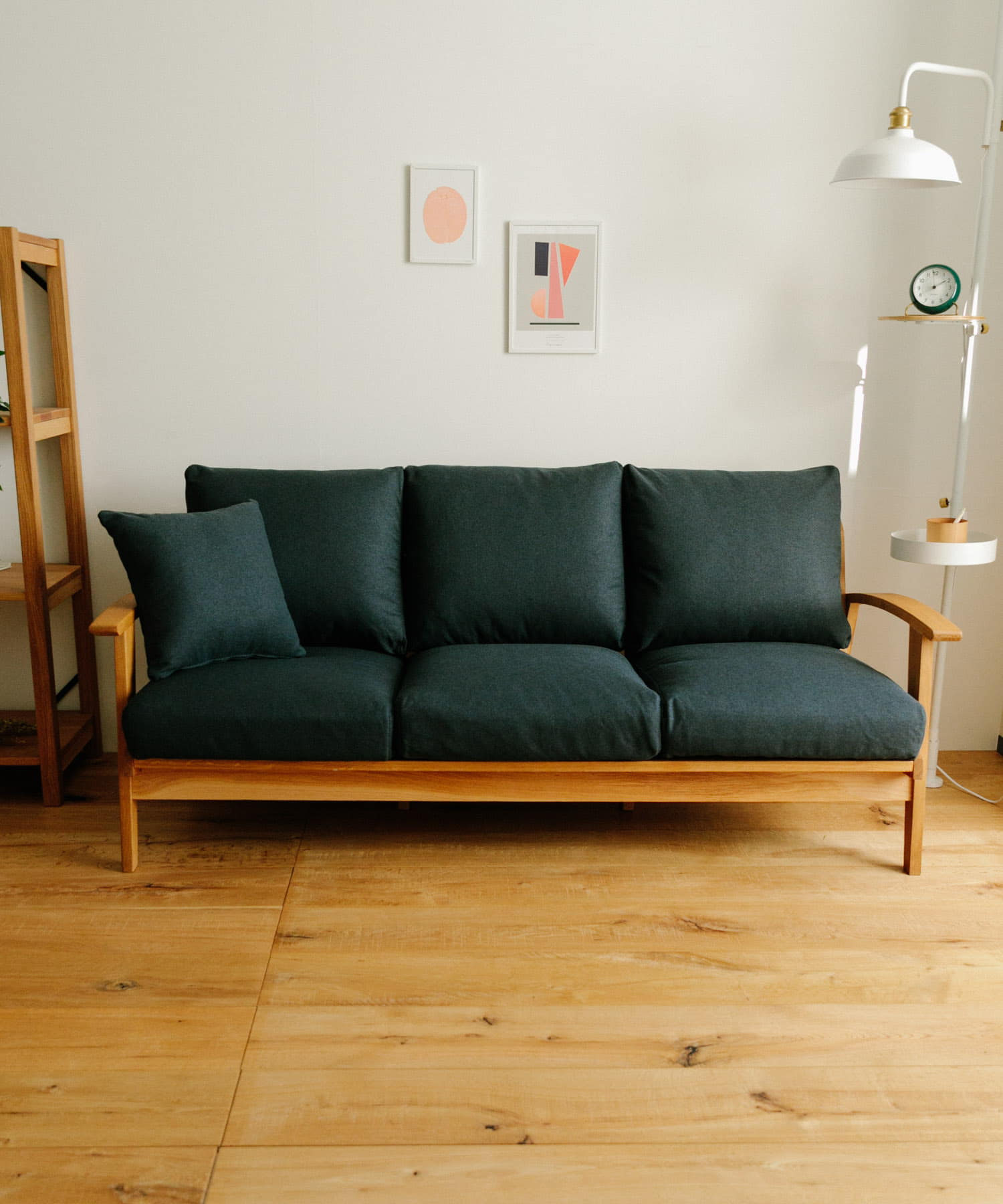 BOTHY Modern Sofa 3P オーク無垢材[URF-MDSF3P]｜URBAN