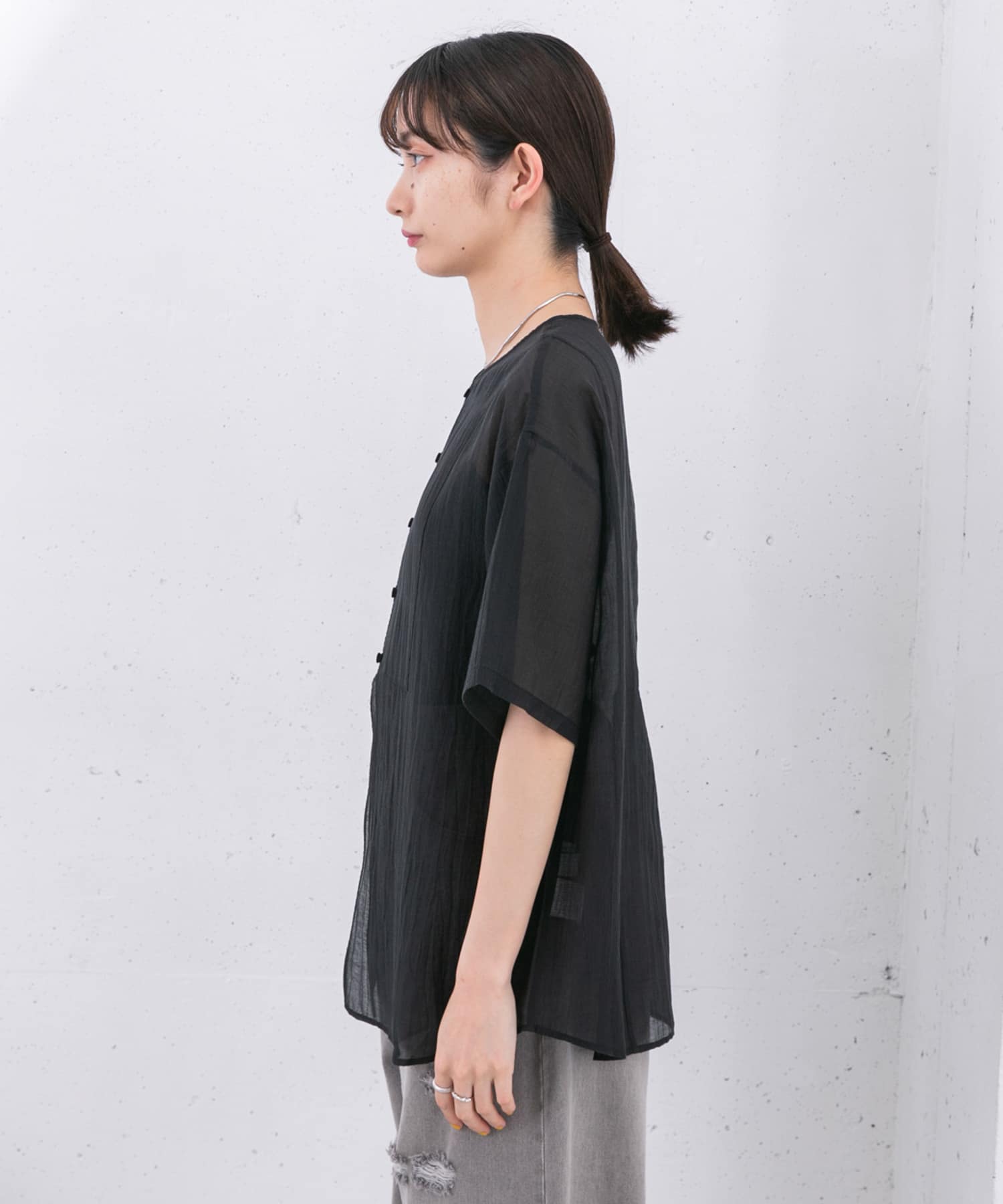 フロントデザインシアーシャツ[KB25-23L460]｜URBAN RESEARCH