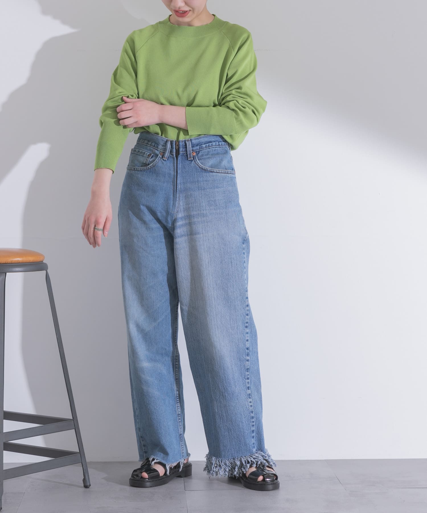 77circa fringe denim pants 26[ccbs01-TGM25ec6]｜URBAN RESEARCH公式 