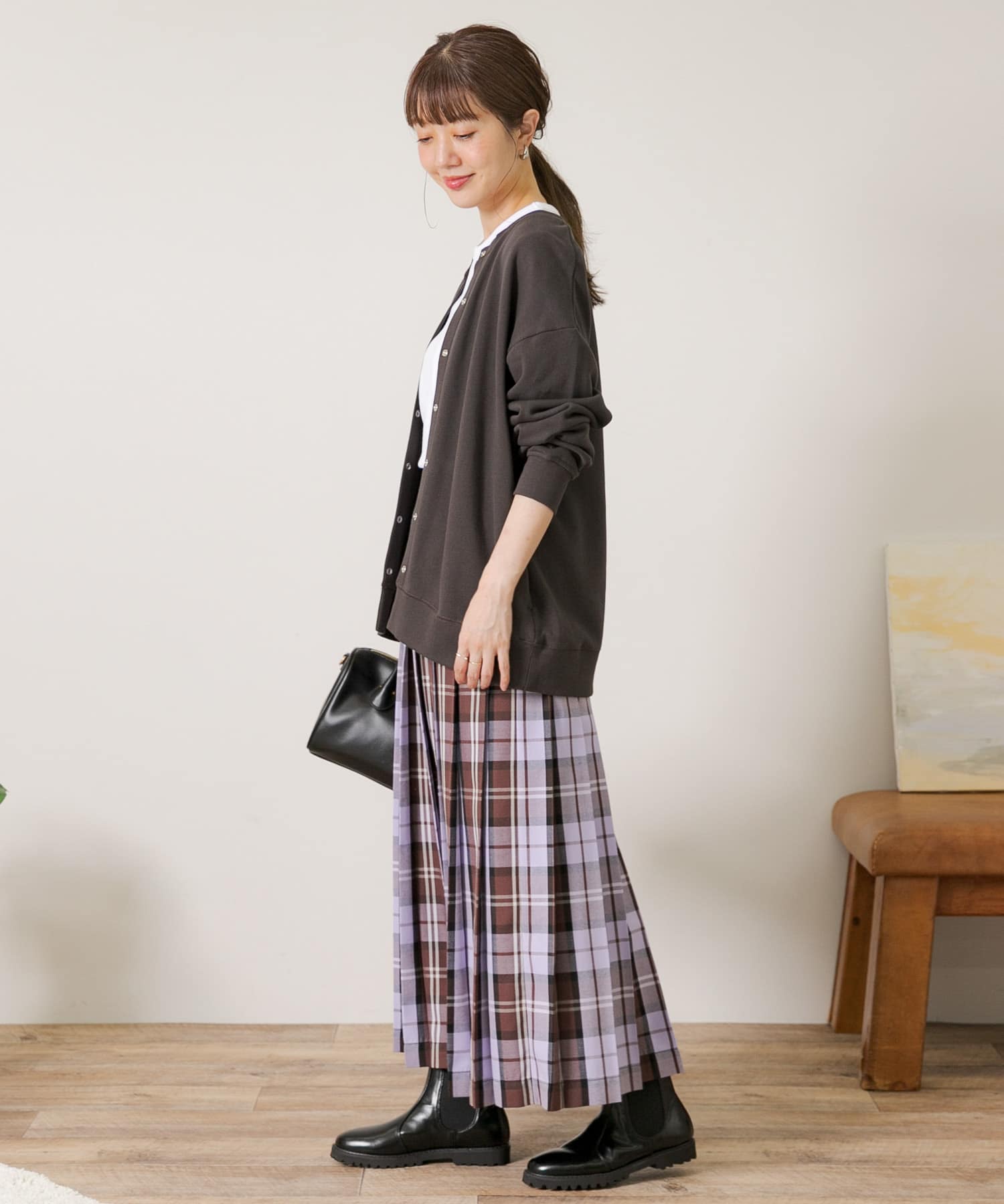 チェックプリーツイージースカート3[LA26-25R901]｜URBAN RESEARCH公式ファッション通販