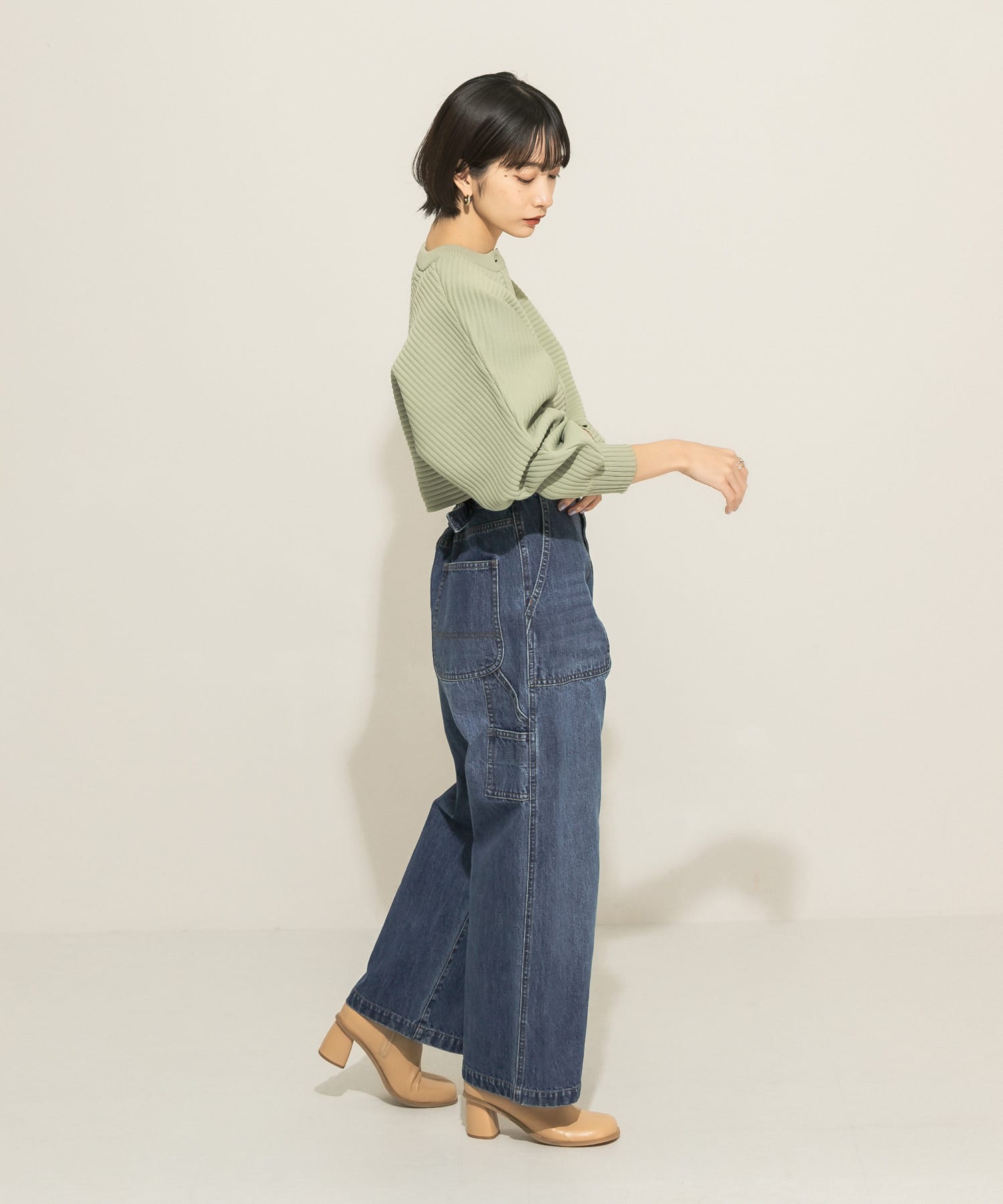 タック編みショートカーディガン[KB26-22L110]｜URBAN RESEARCH公式 