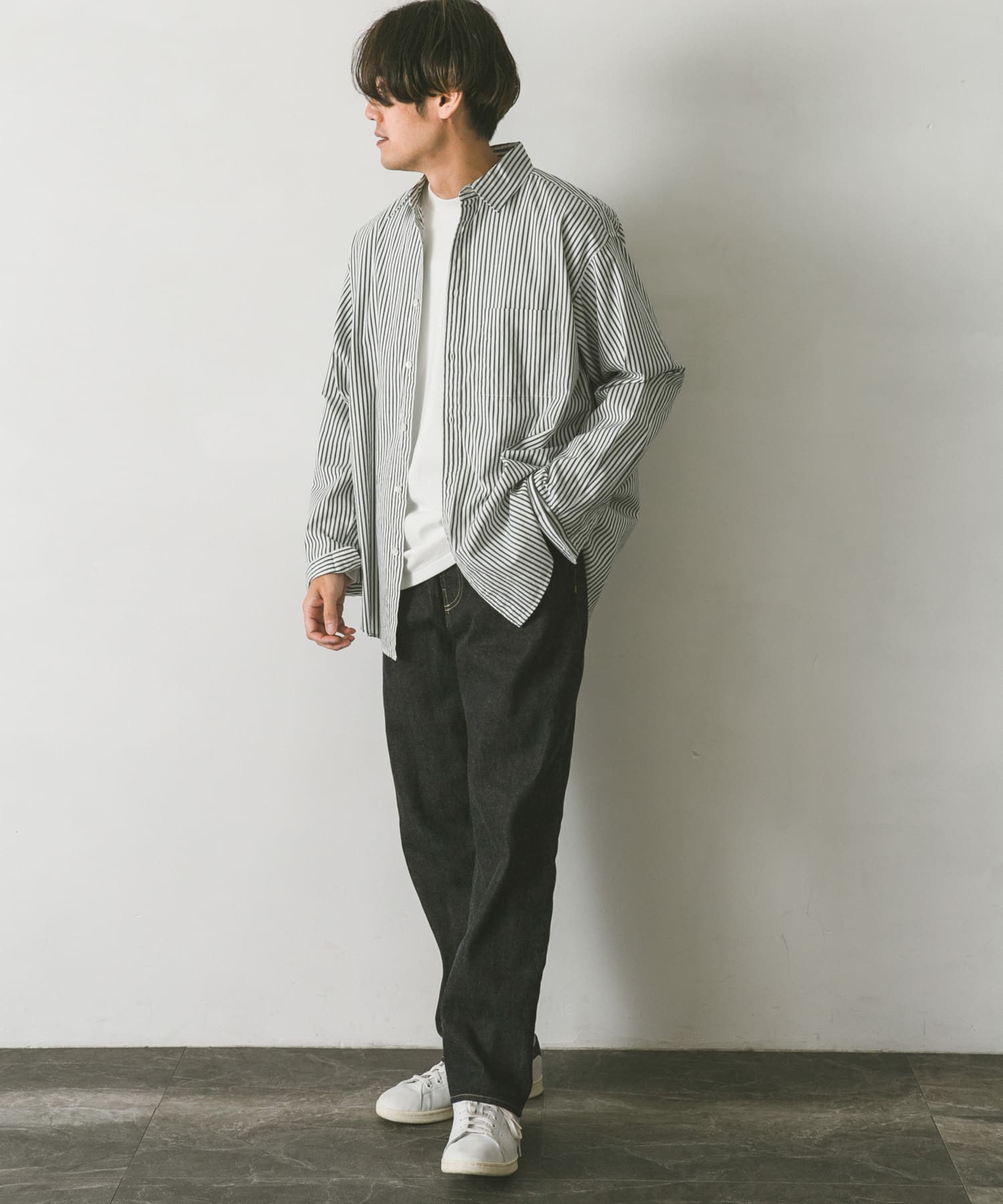 Sサイズ/WEB限定』ライトオックスストライプレギュラーカラーシャツ[DR26-13X606]｜URBAN RESEARCH公式ファッション通販