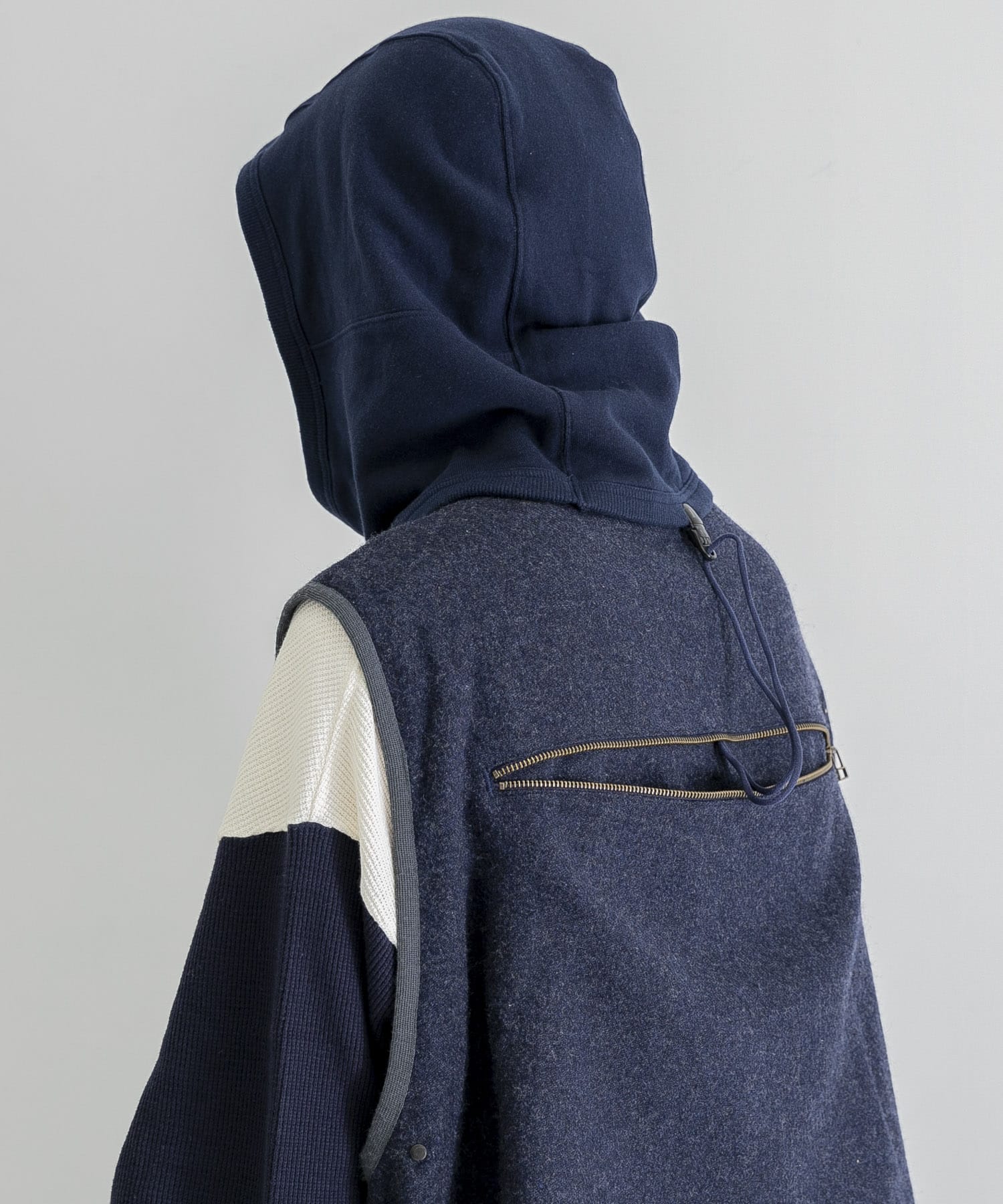 refomed BALACLAVA WOOL VEST