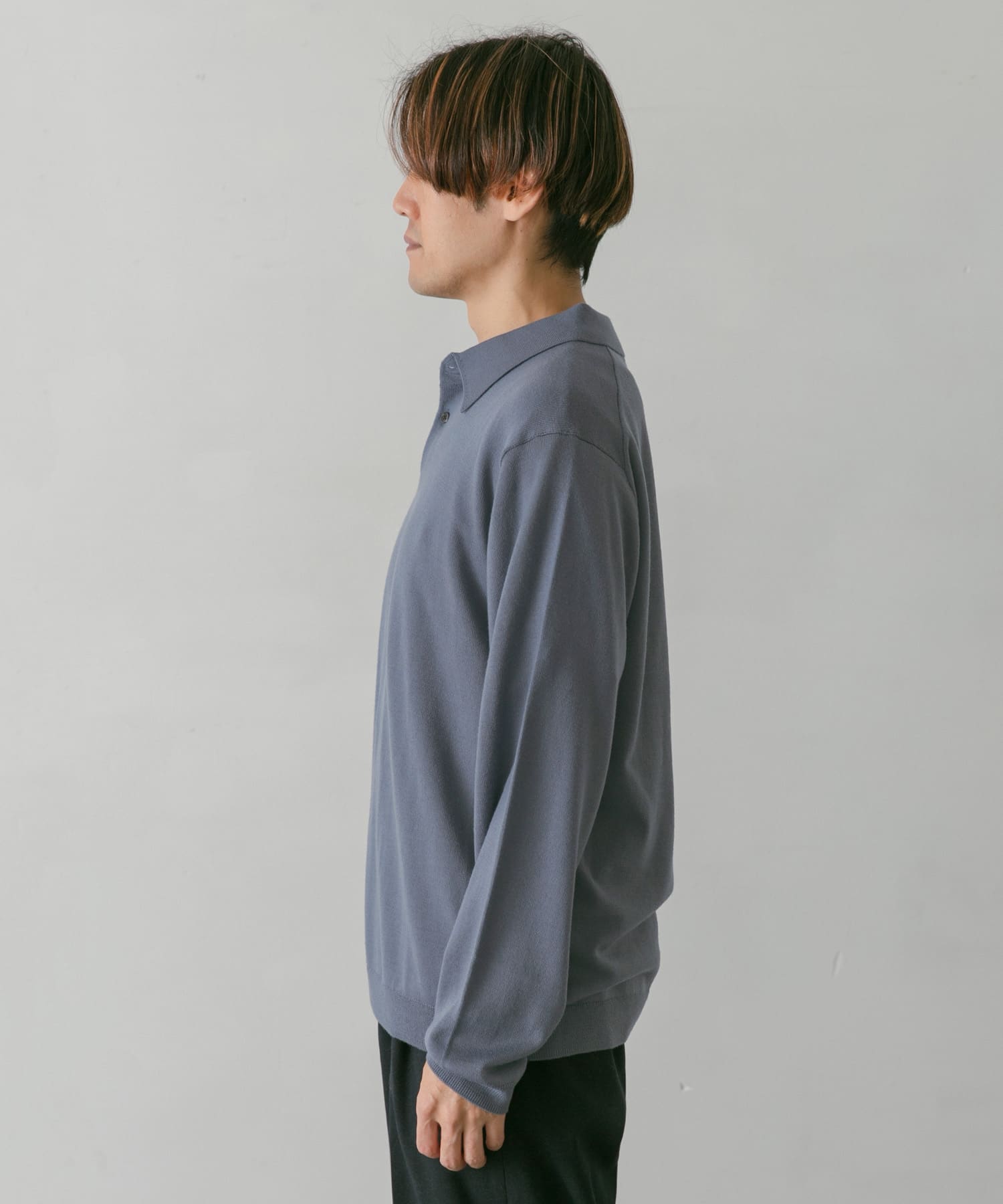 LIFE STYLE TAILOR ハーモニーニットポロシャツ[DT27-12L001]｜URBAN