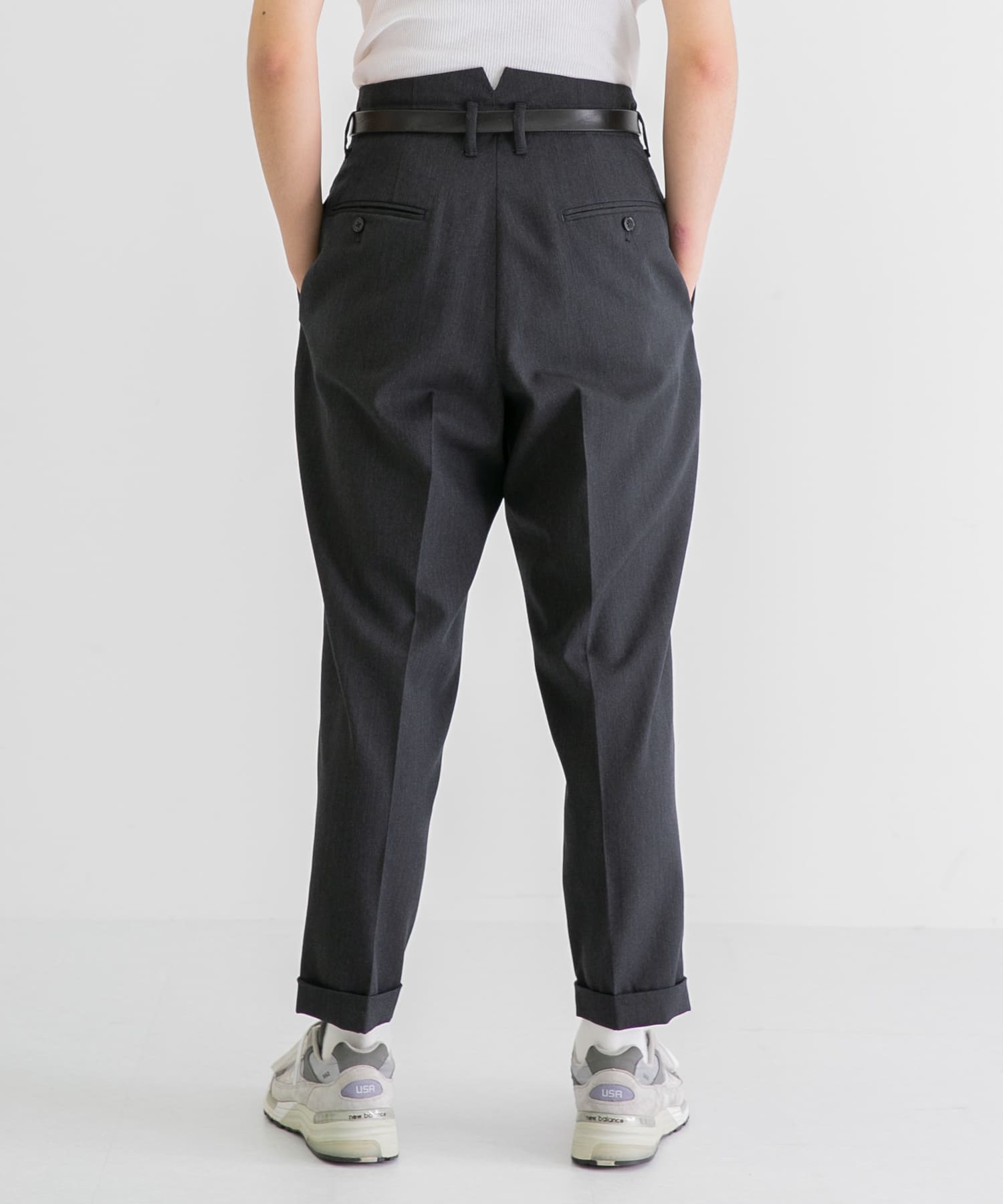 別注』ZUBON×URBS 1Tuck Wide Tapered Trouser[ZBM22AWP1-BSM27 
