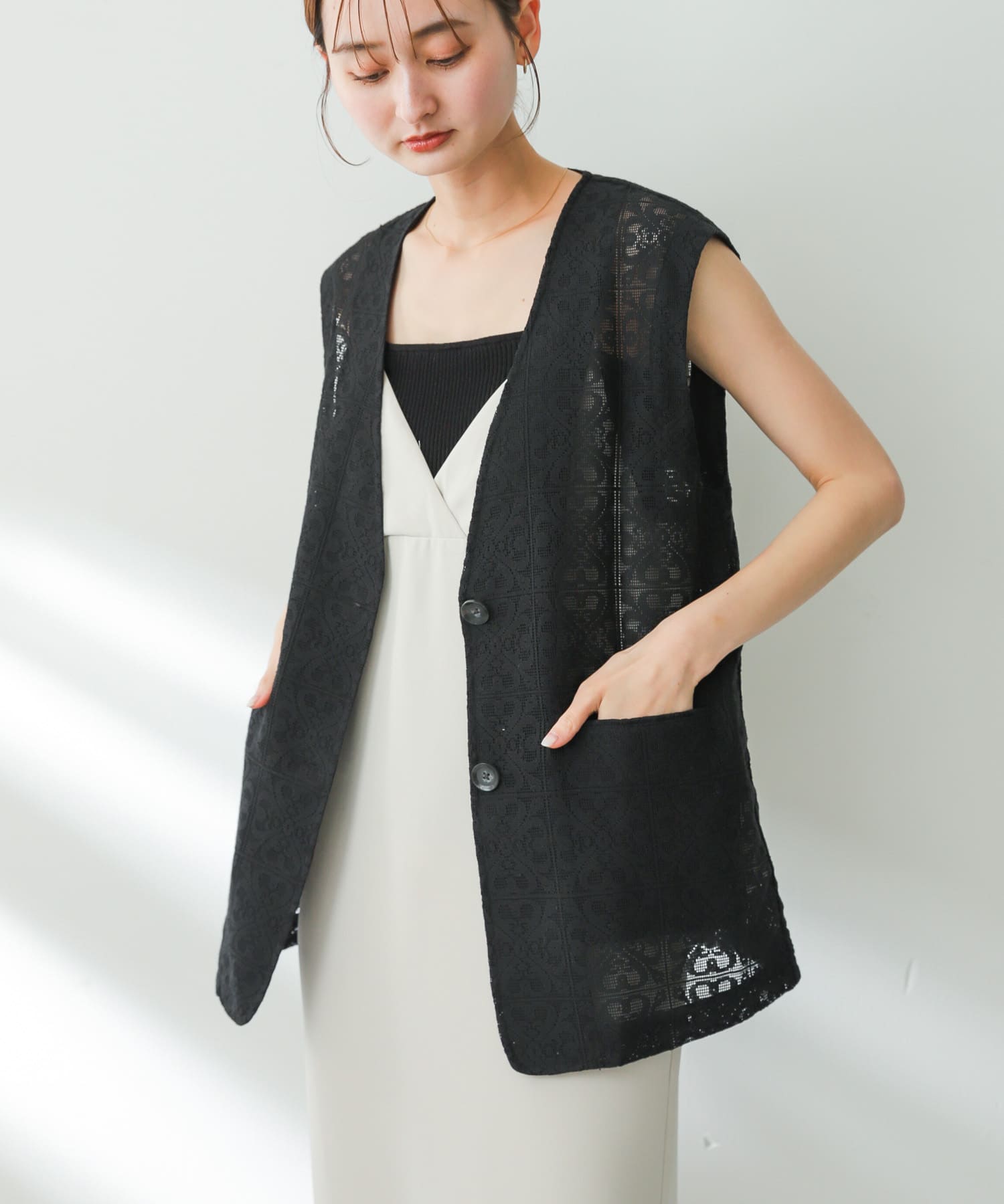 レースノーカラージレ[AA35-27A106]｜URBAN RESEARCH公式ファッション通販