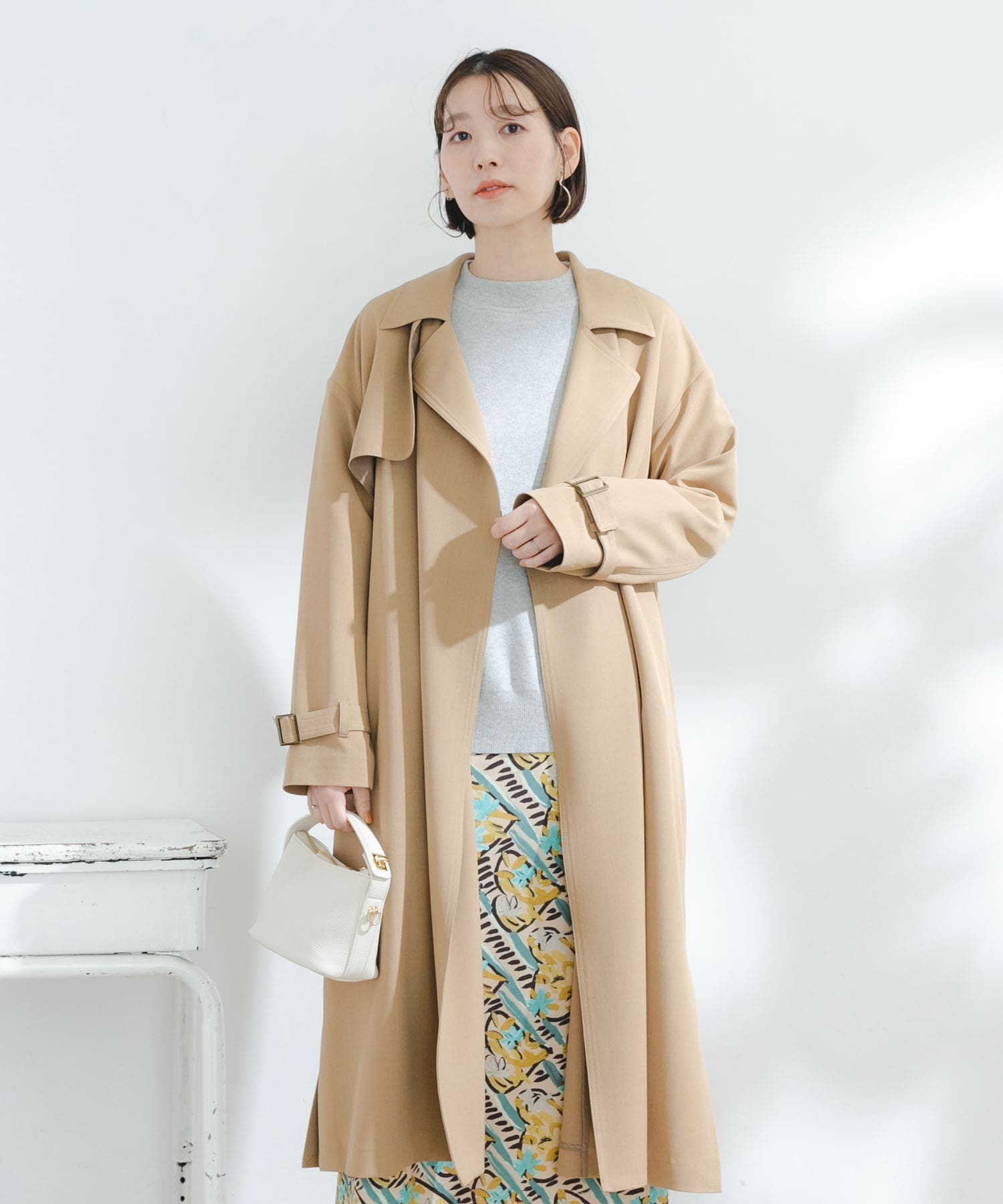 F by ROSSO ウォッシャブルトレンチコート[RA34-27F401]｜URBAN