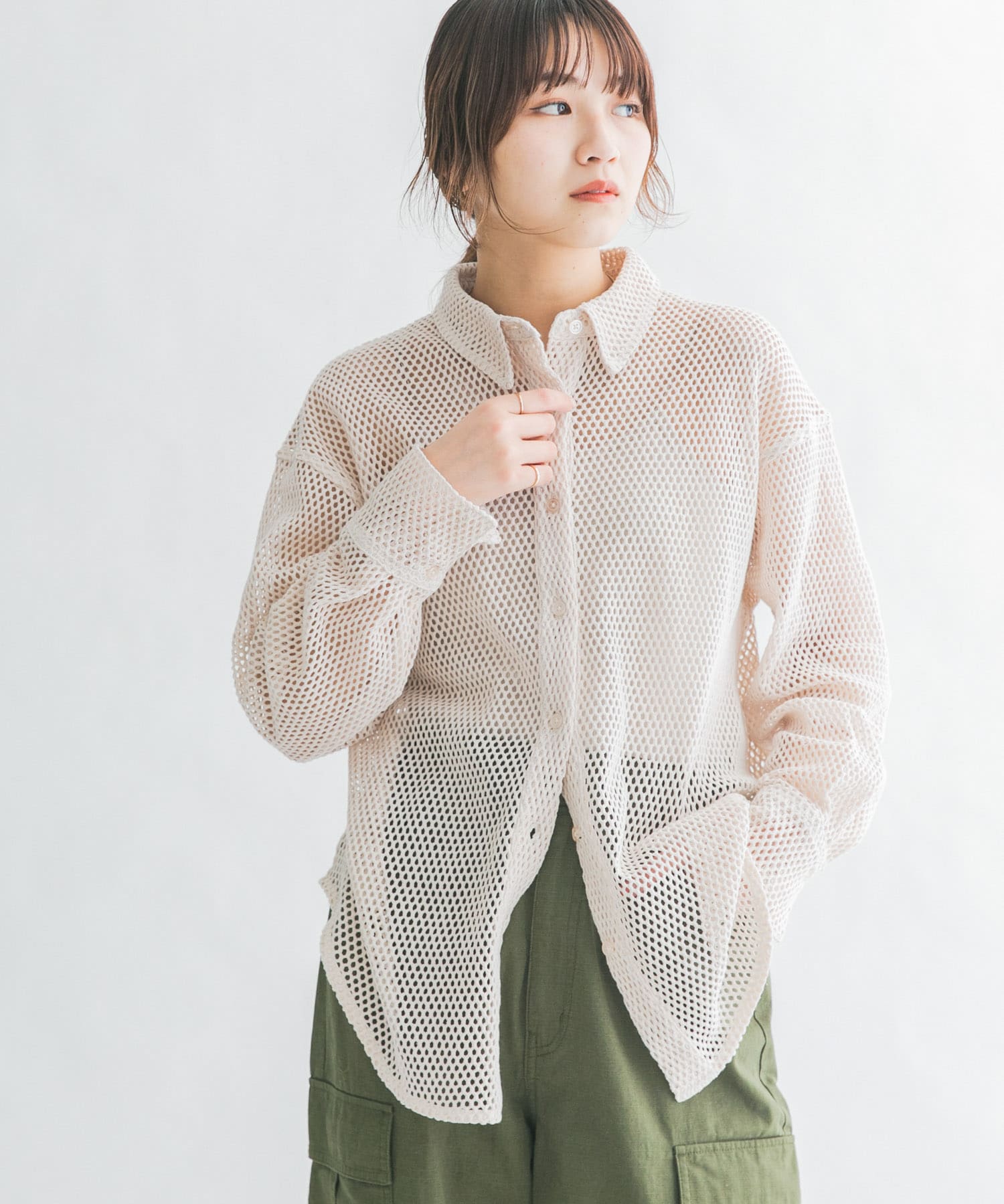 メンズライクメッシュシャツ[KC34-23L190]｜URBAN RESEARCH公式