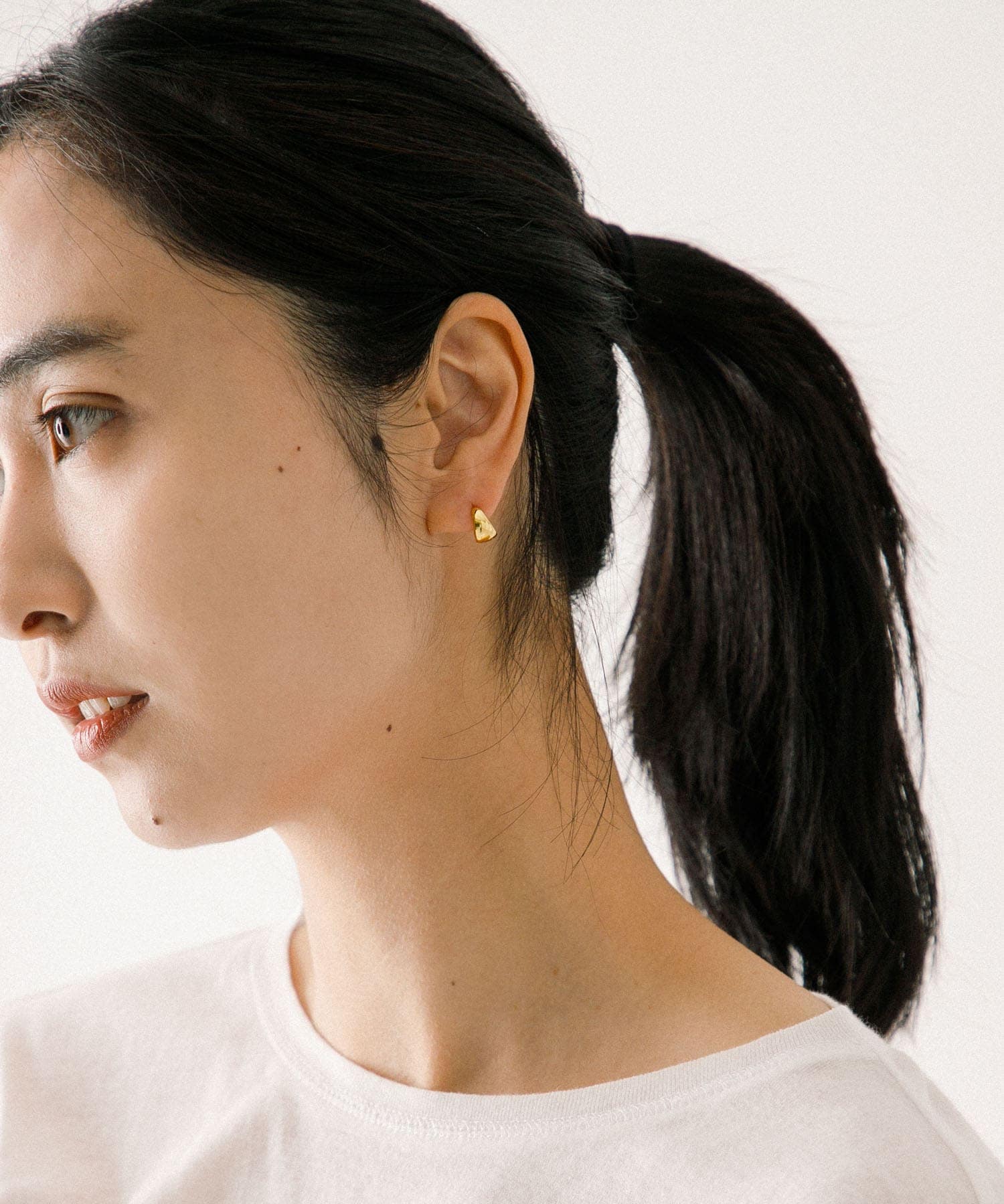 GOLD】decor【デコール】 Plump Drop Pierce S-