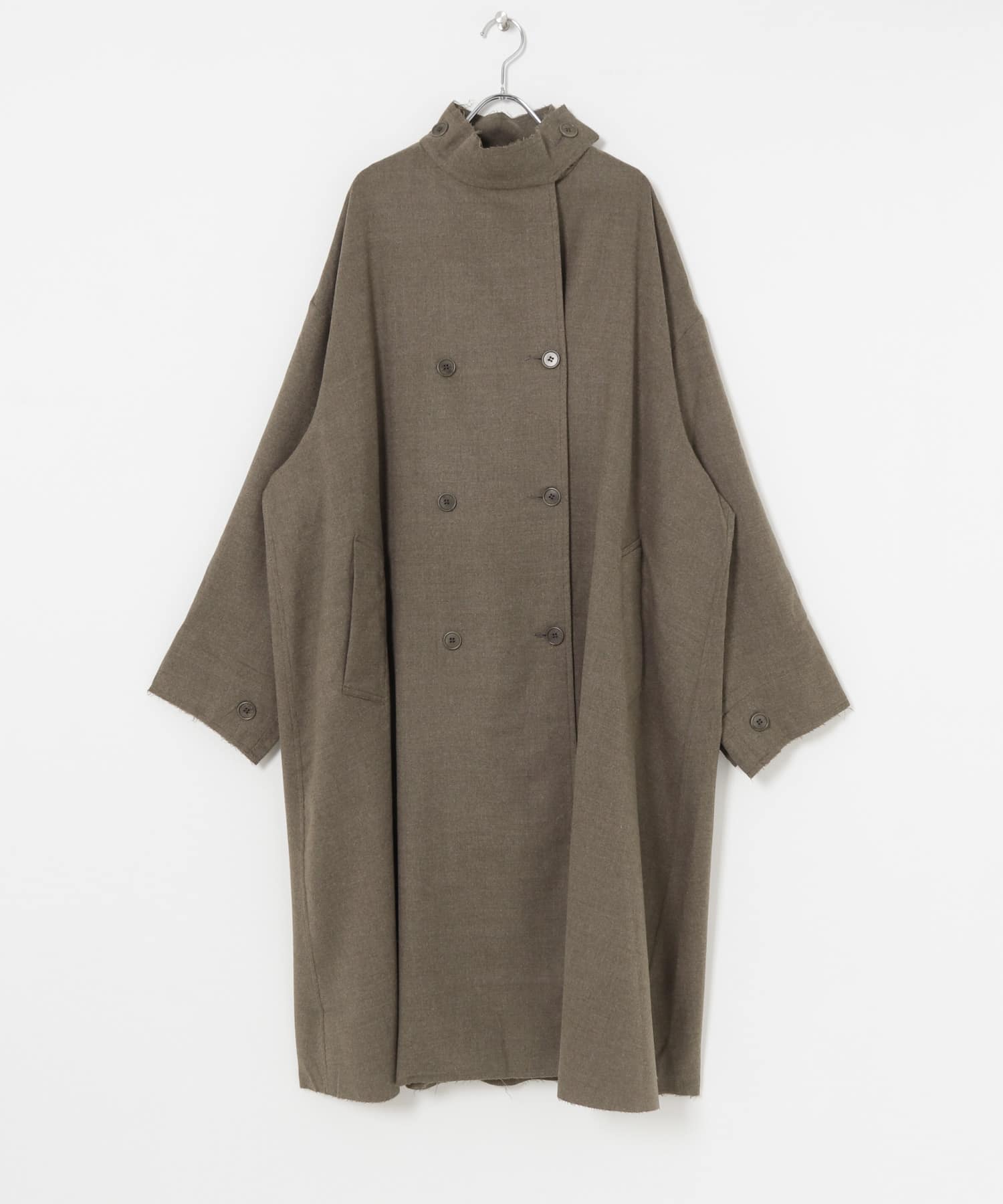 GABRIELA COLL GARMENTS LORO PIANA WOOL COAT[S5-65-UM37]｜URBAN