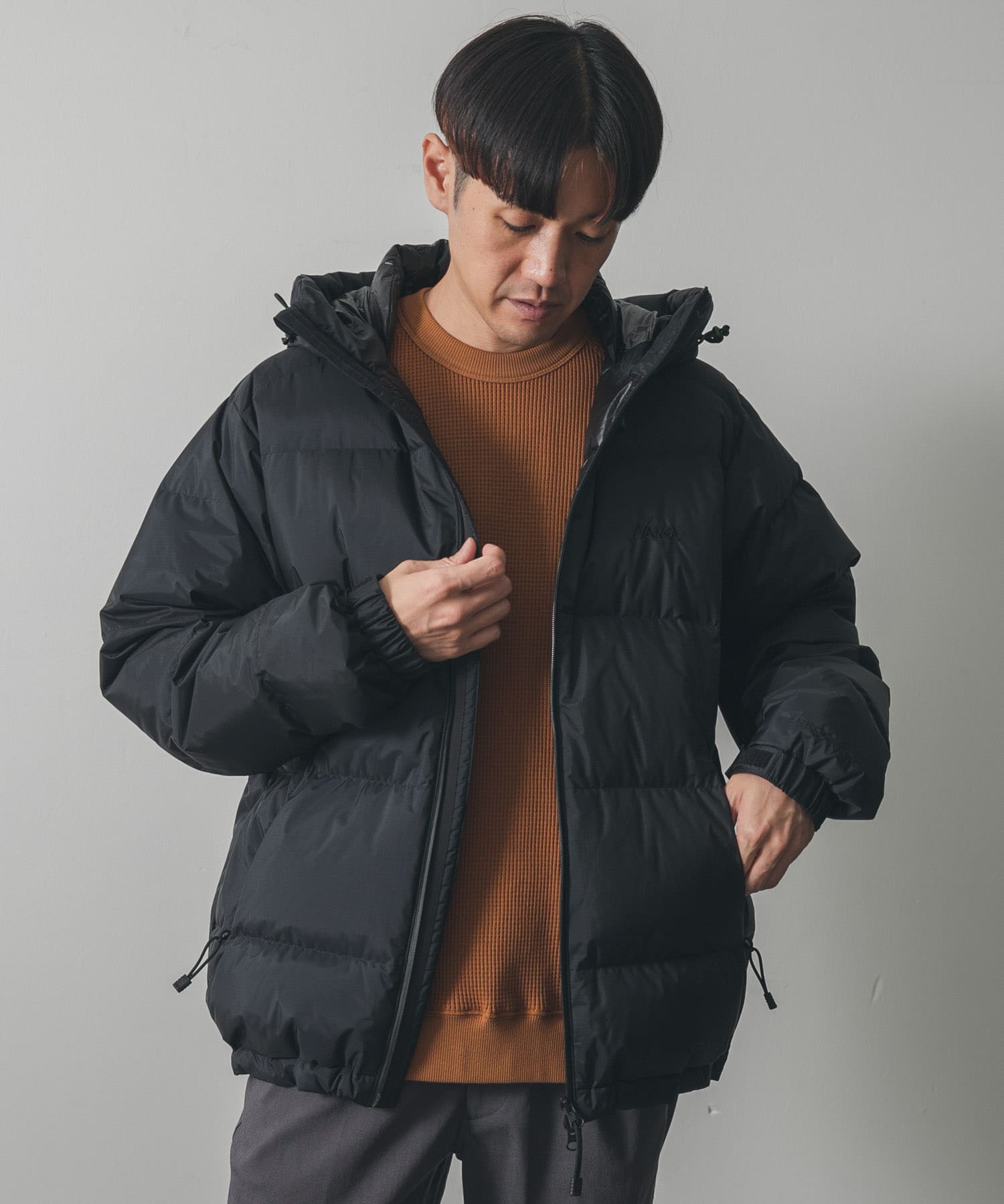 NANGA ×アーバンリサーチ DOORS インナーダウン Olive サイズL