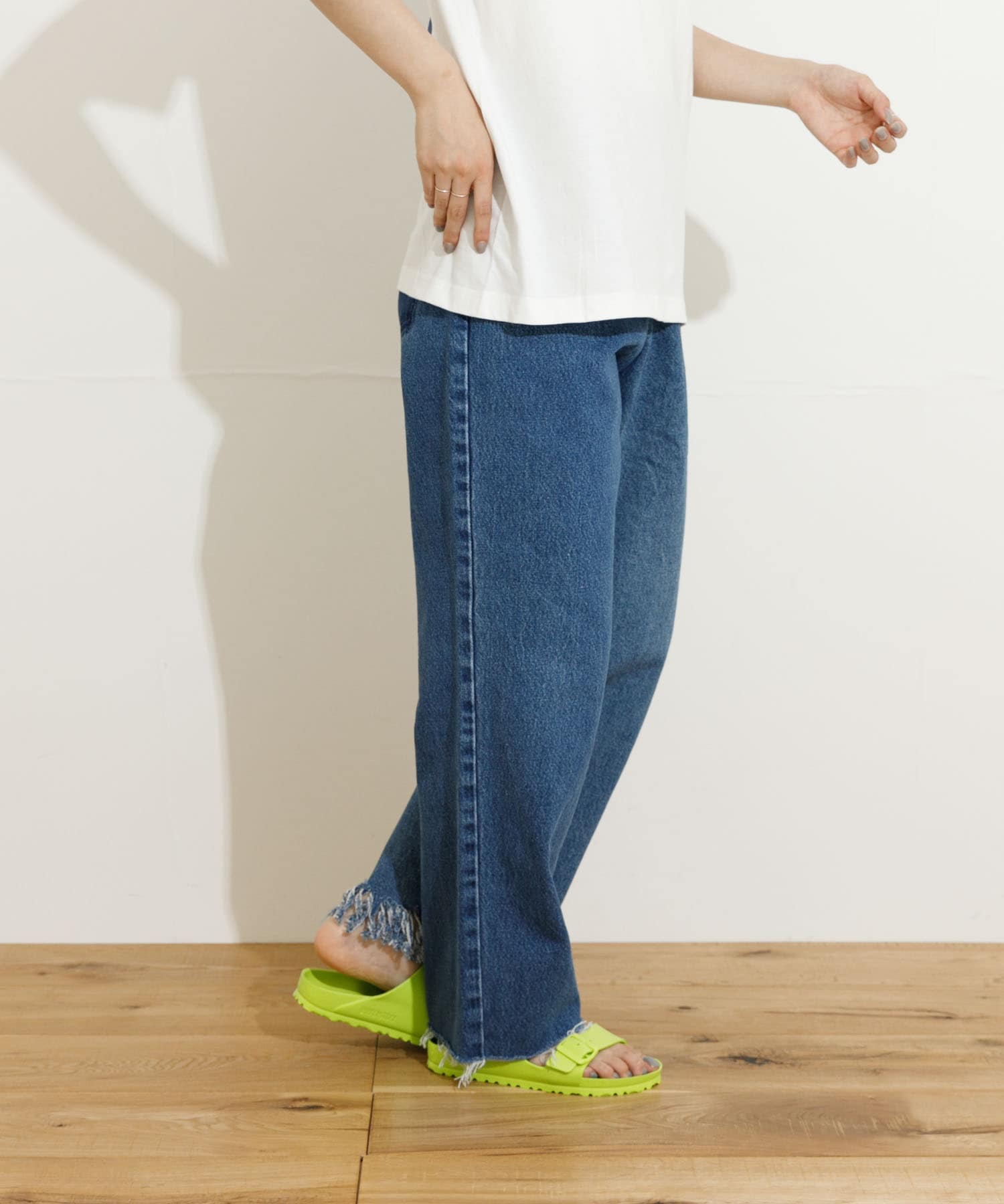 77circa fringe denim pants 28[77-ccbs0128-T33]｜URBAN