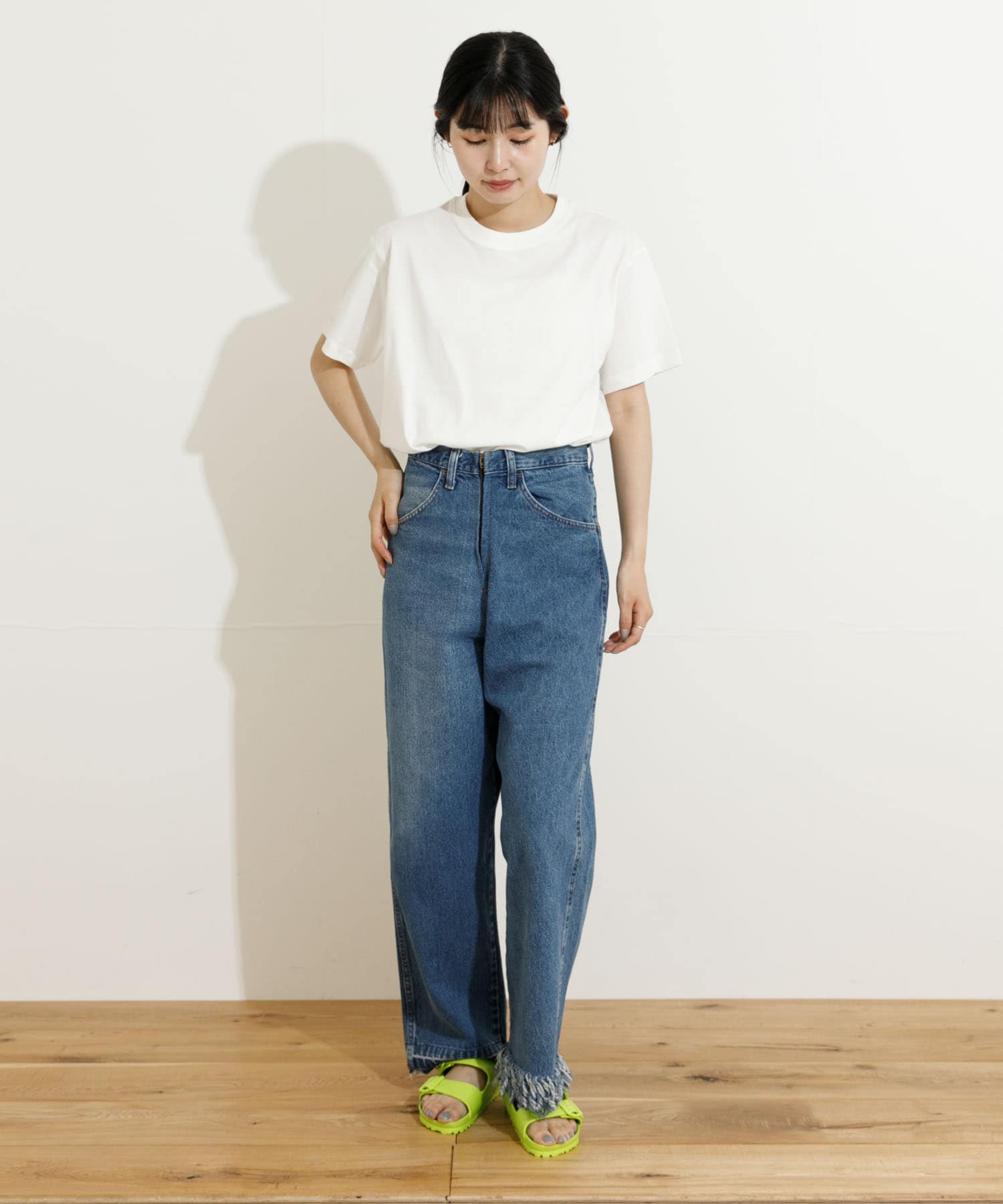 77circa fringe denim pants 28[77-ccbs0128-T33]｜URBAN