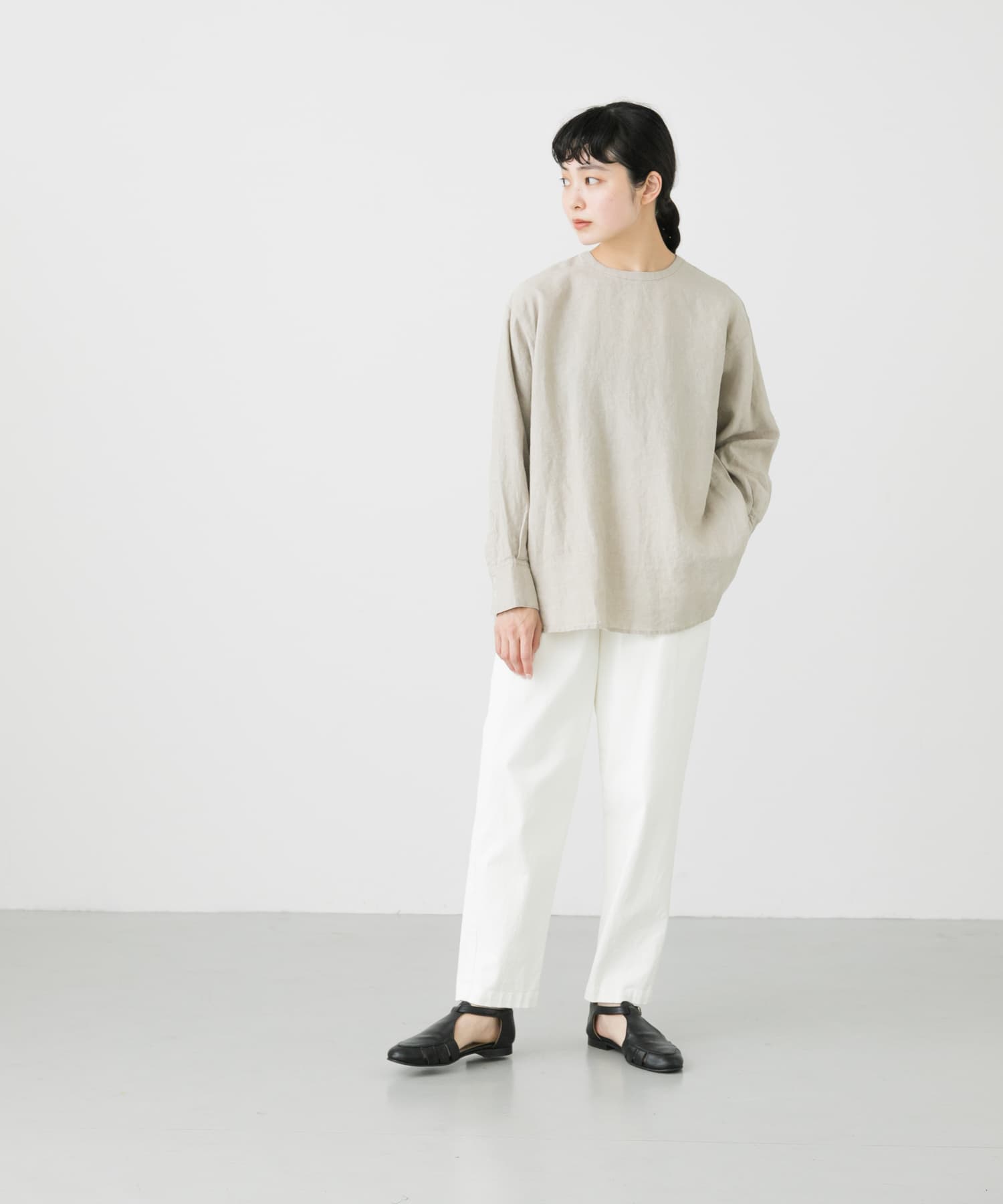 新品  URBAN RESEARCH かぐれ コットンストレッチイージーパンツ