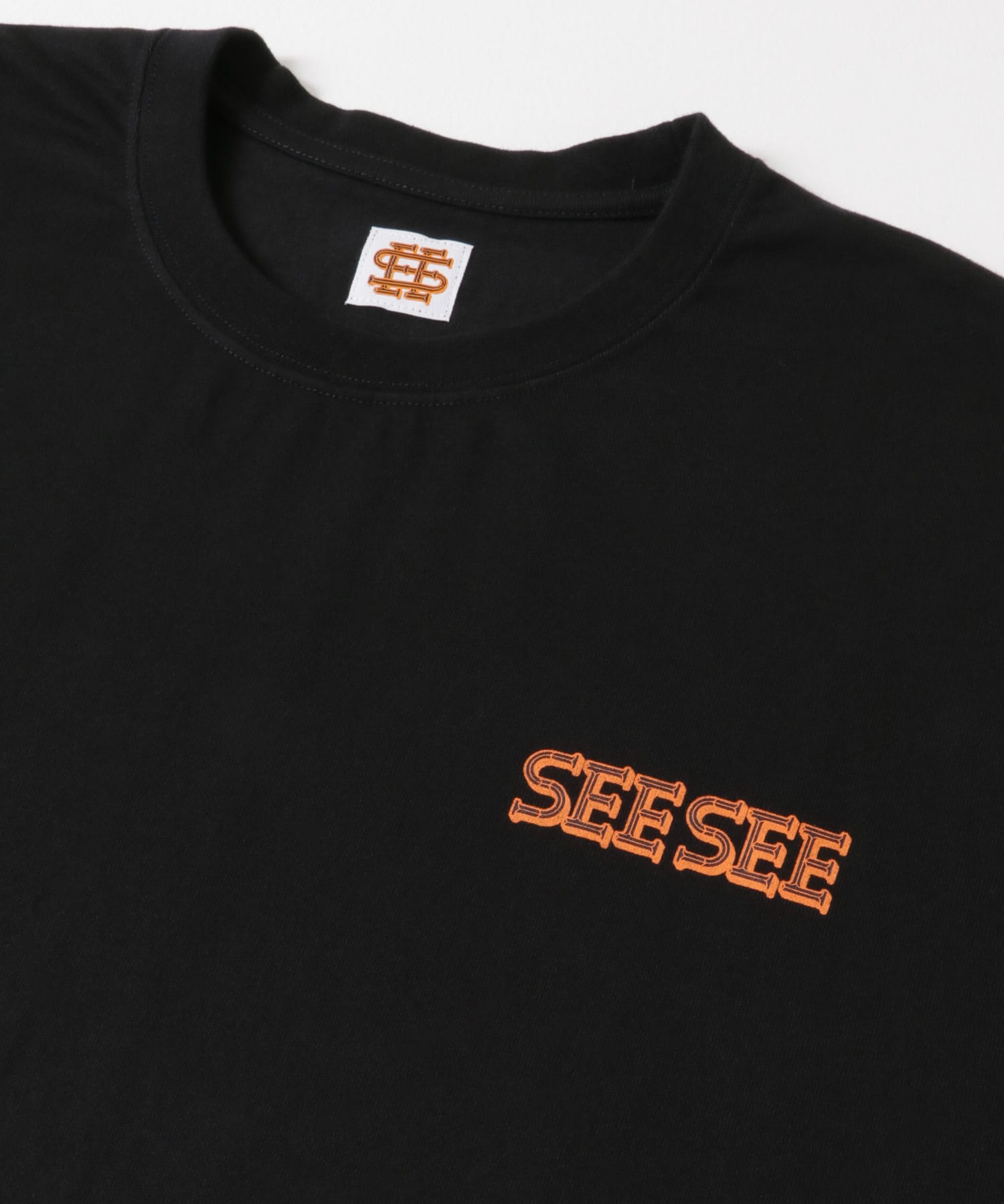 SEESEE SUPER BIG FLAT SS POCKET T-SHIRTS