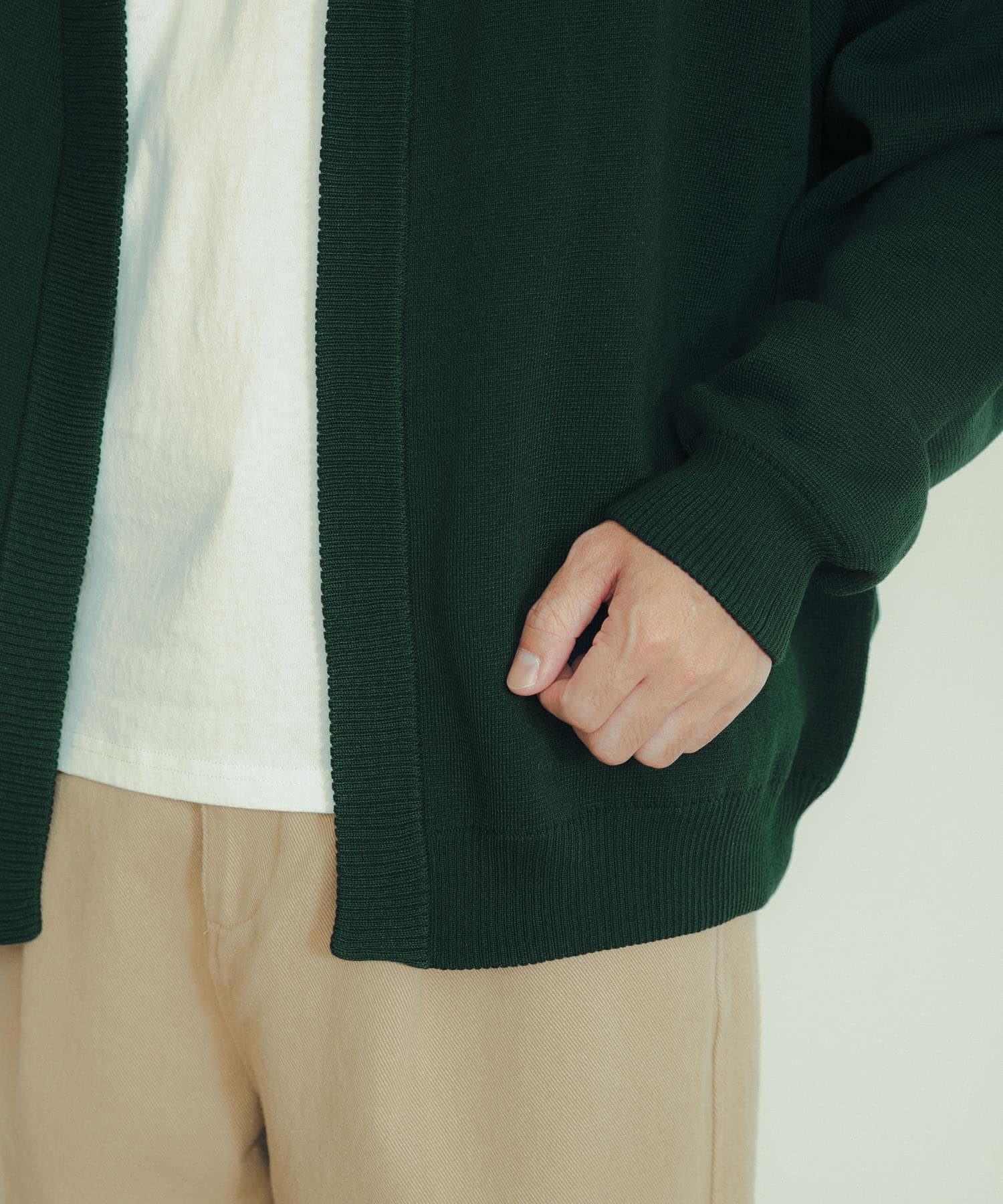 抗菌』『UVカット』マシンウォッシャブルミラノリブカーディガン 抗菌』『UVカット』マシンウォッシャブルミラノリブカーディガン