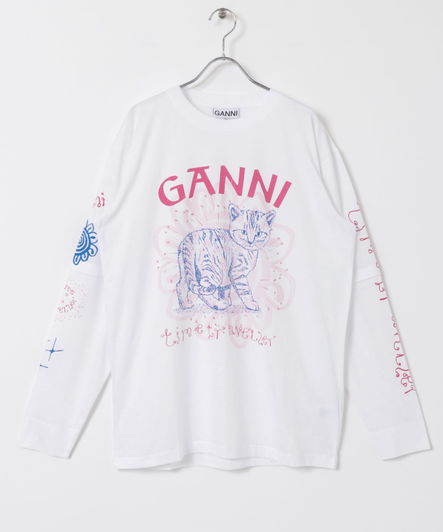 GANNI Cat Long Sleeve T-shirts[T3534-UL36]｜URBAN RESEARCH公式