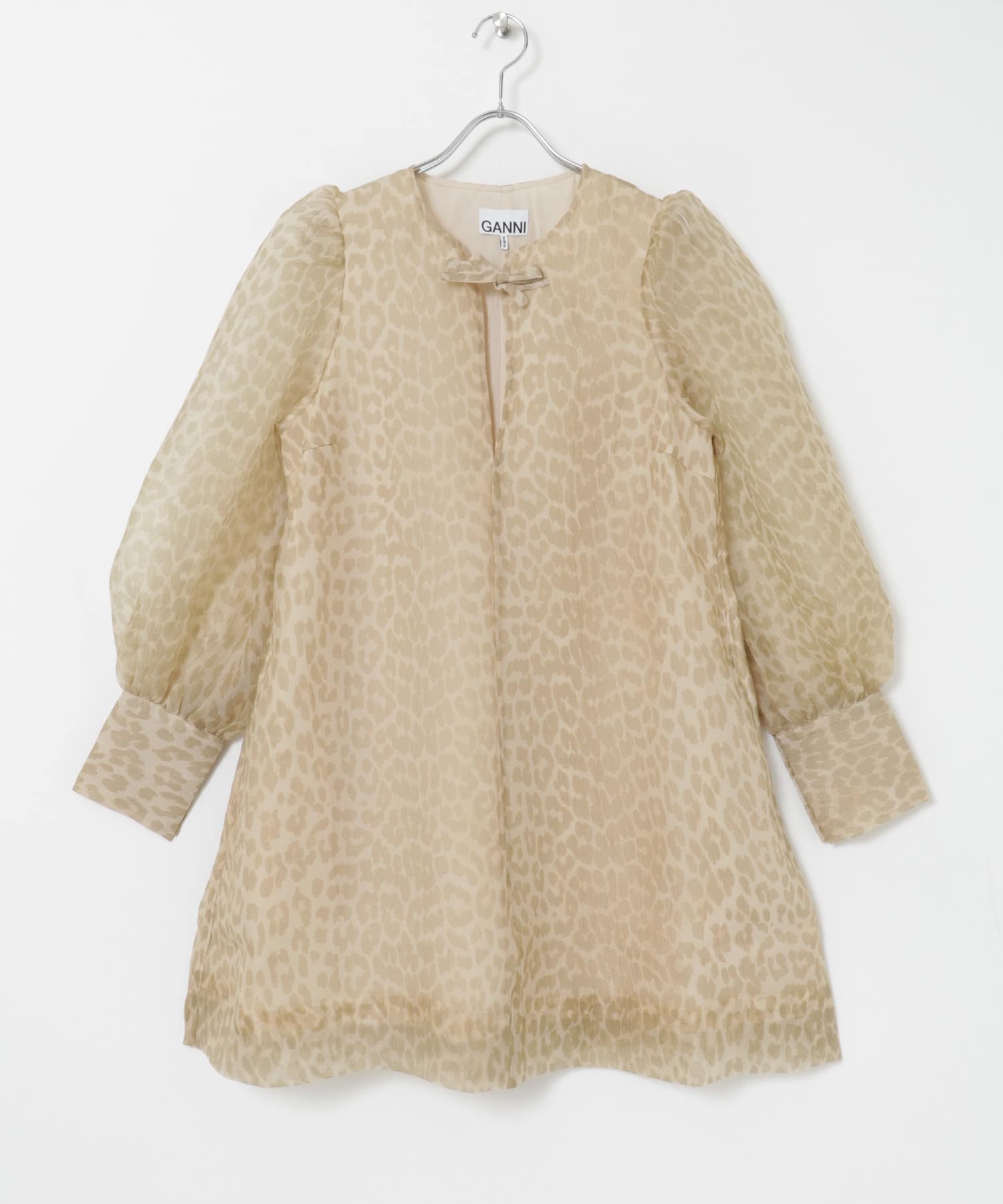 GANNI Organza A-shaped Dress[F8491-UL37]｜URBAN RESEARCH公式