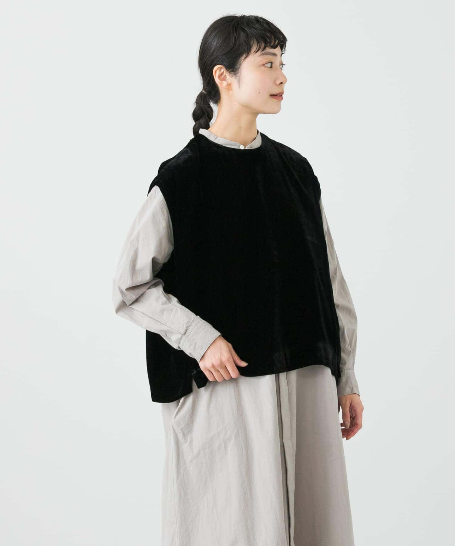 シルクレーヨンベルベットプルオーバー[GA44-23S001]｜URBAN RESEARCH