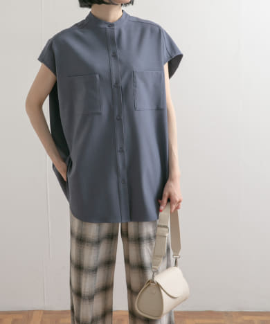 『セットアップ対応』『UR TECH DRYLUXE』フレンチスリーブシャツ